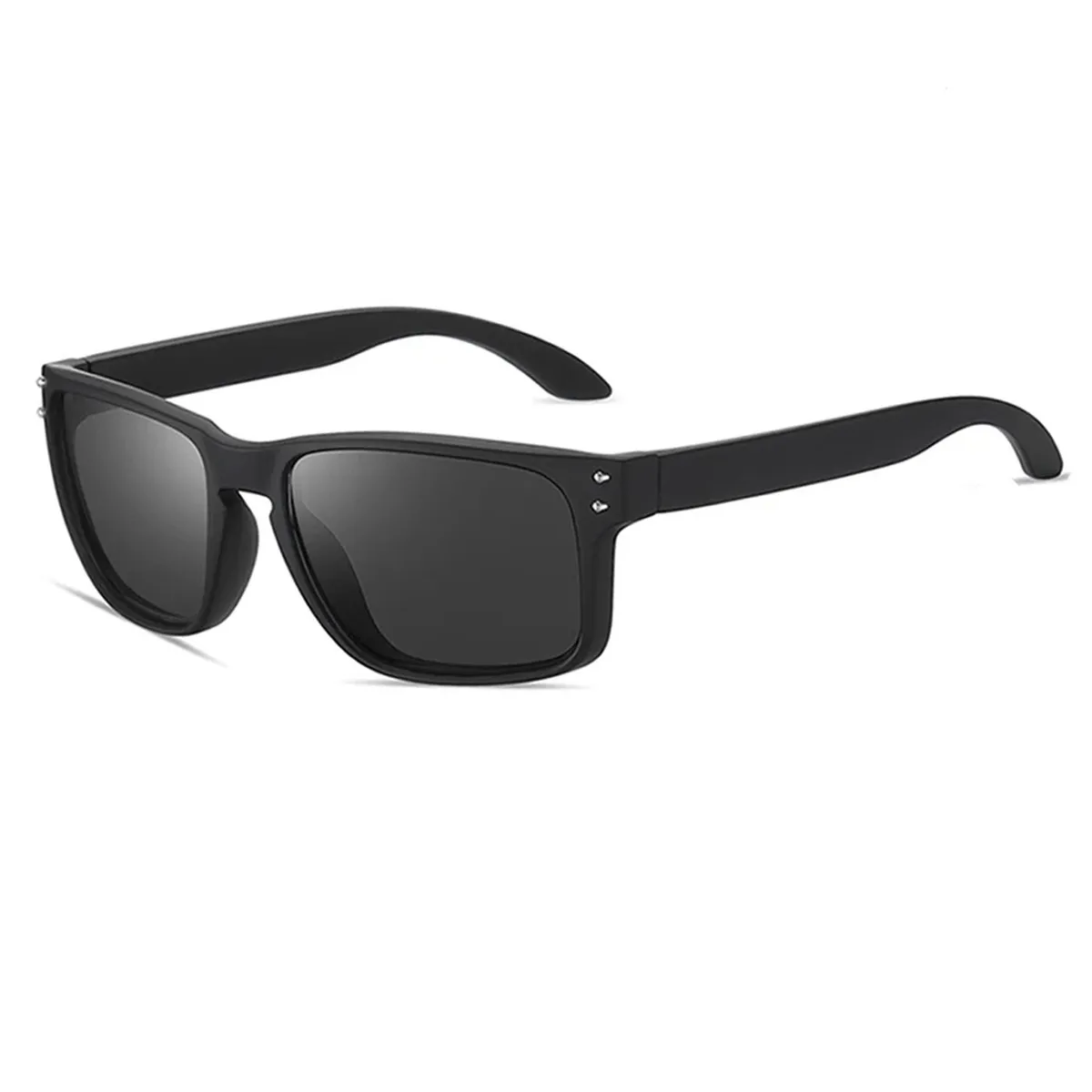 GENERICO - Lentes Hombre de Sol Polarizados UV400 Moda Negro