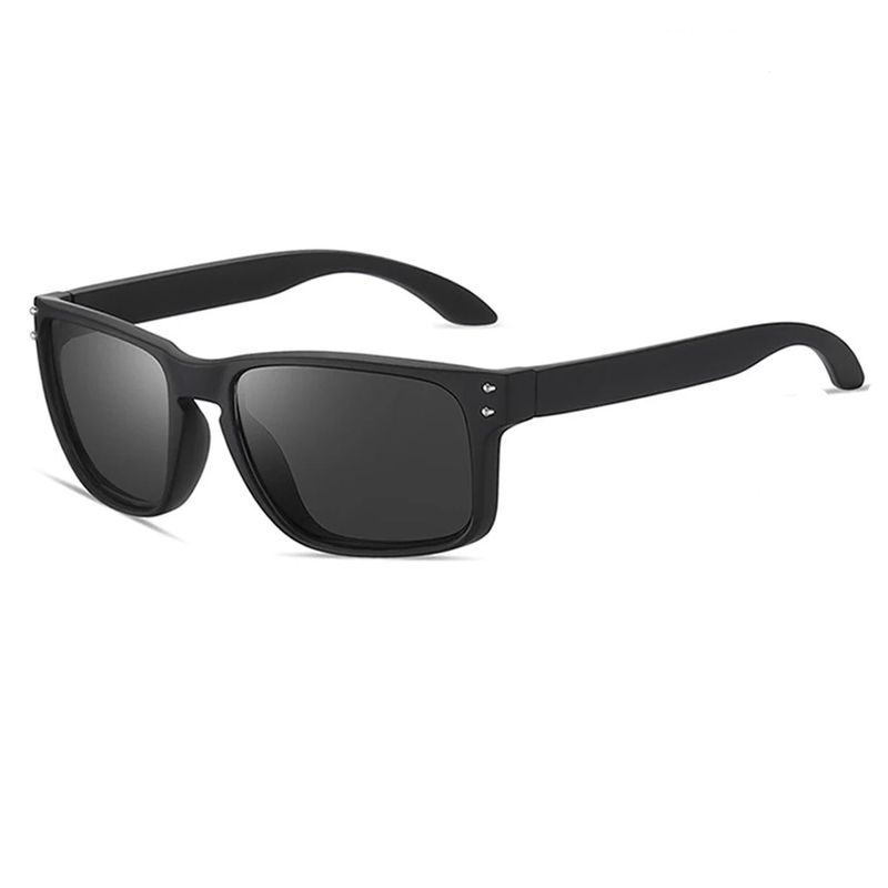 GENERICO - Lentes Hombre de Sol Polarizados UV400 Moda Negro
