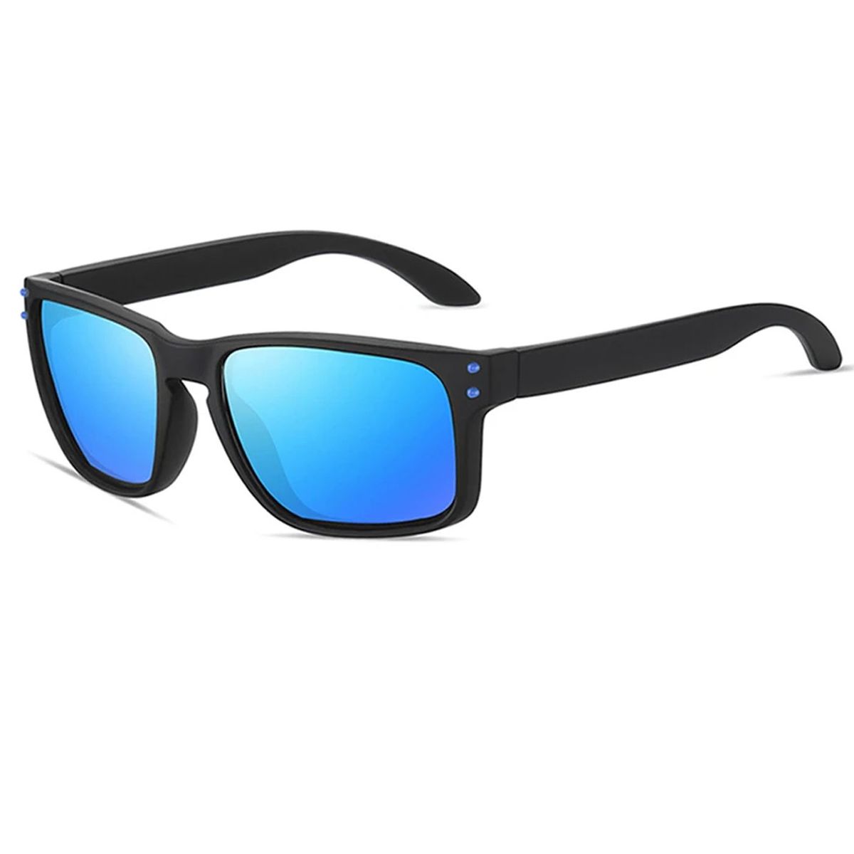 GENERICO - Lentes Hombre de Sol Polarizados UV400 TR90 Celeste Azulino
