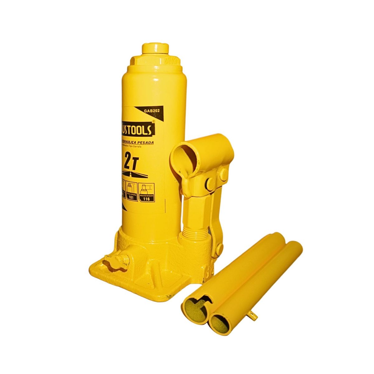 UYUSTOOLS - Gata hidráulica botella 2 toneladas- UYUSTOOLS