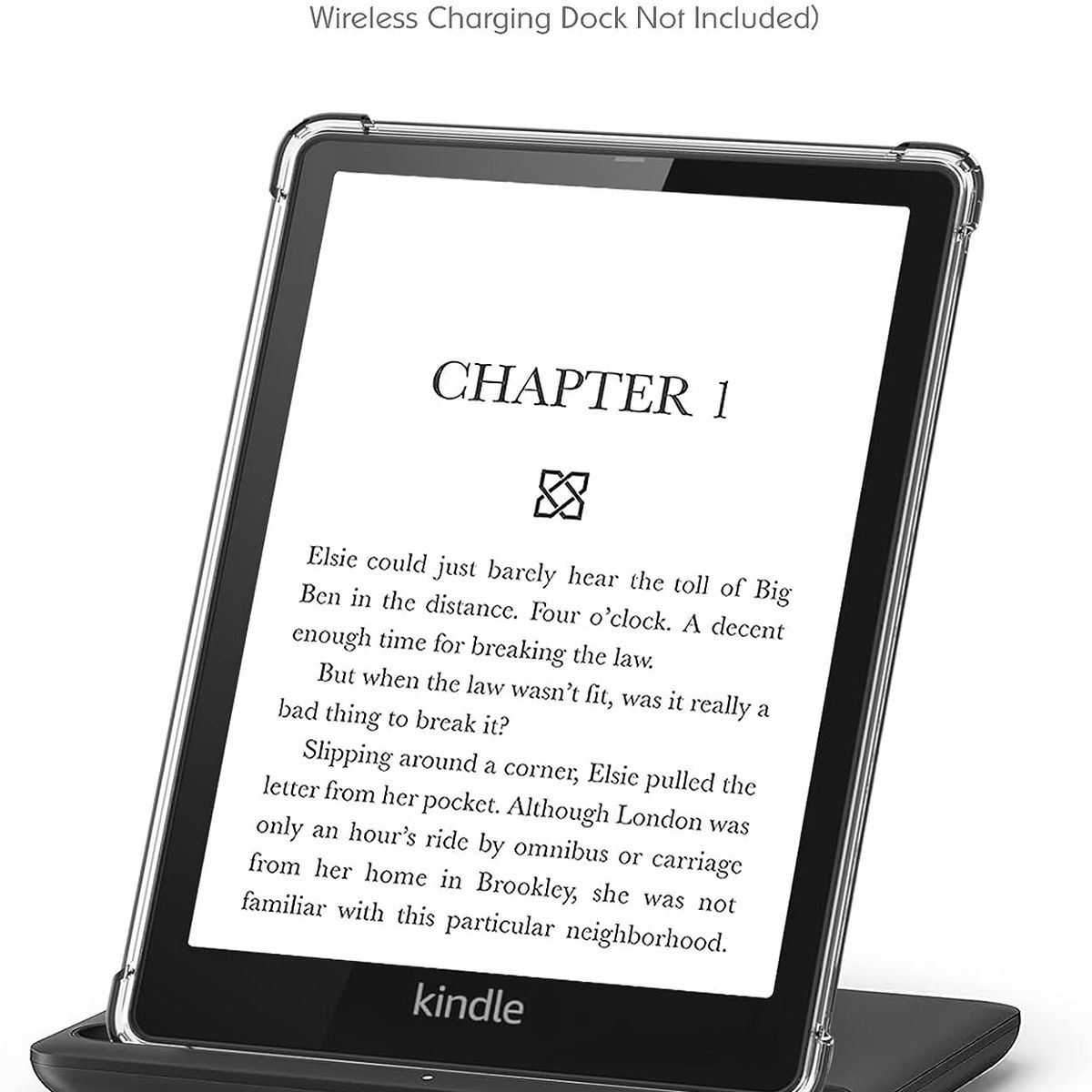 GENERICO - Funda Transparente Kindle Paperwhite 11th gen de 6.8 pulg + Stickers