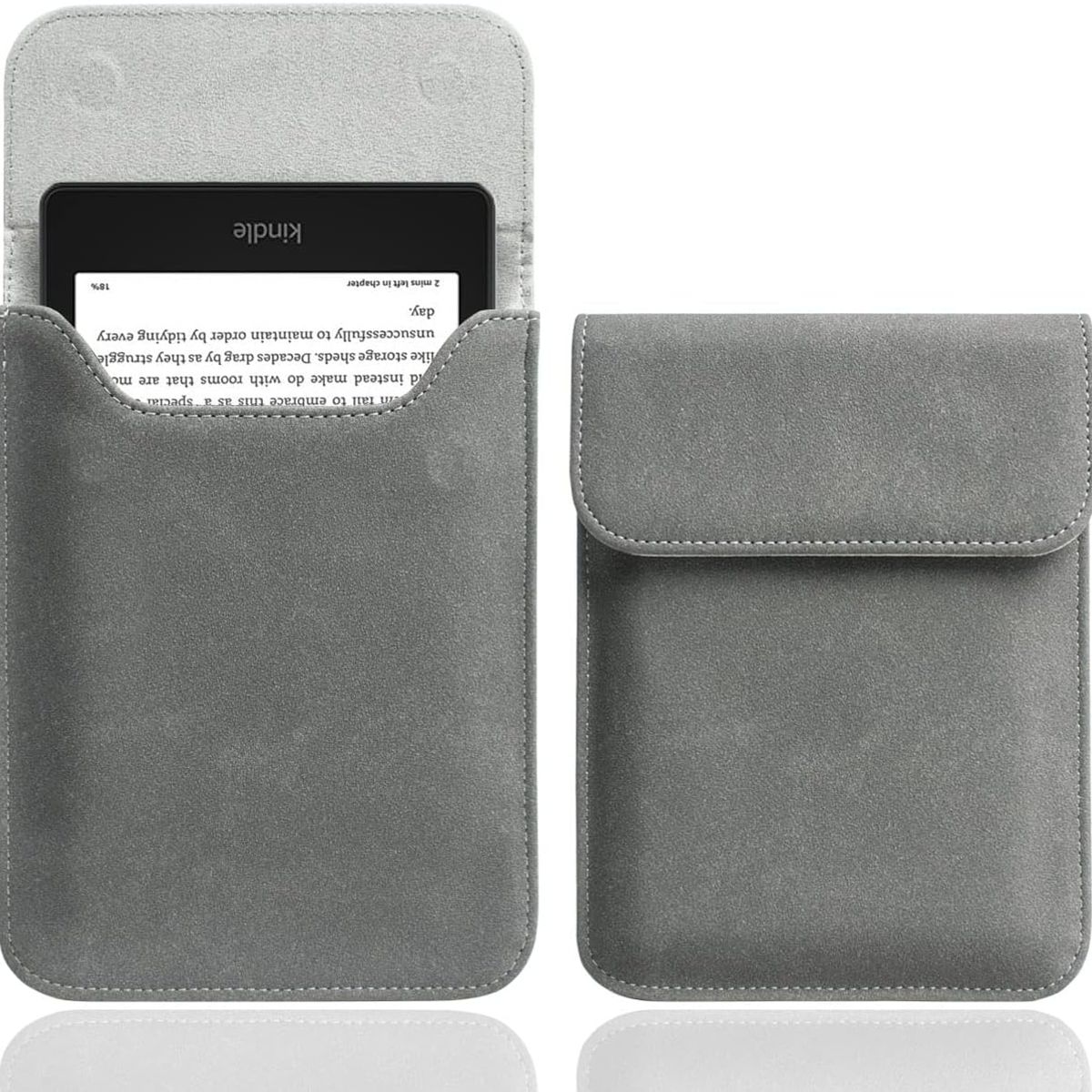 NEW BRAND - Estuche para Kindle Paperwhite 6.8 pulgadas 11th gen 2021 - Gris