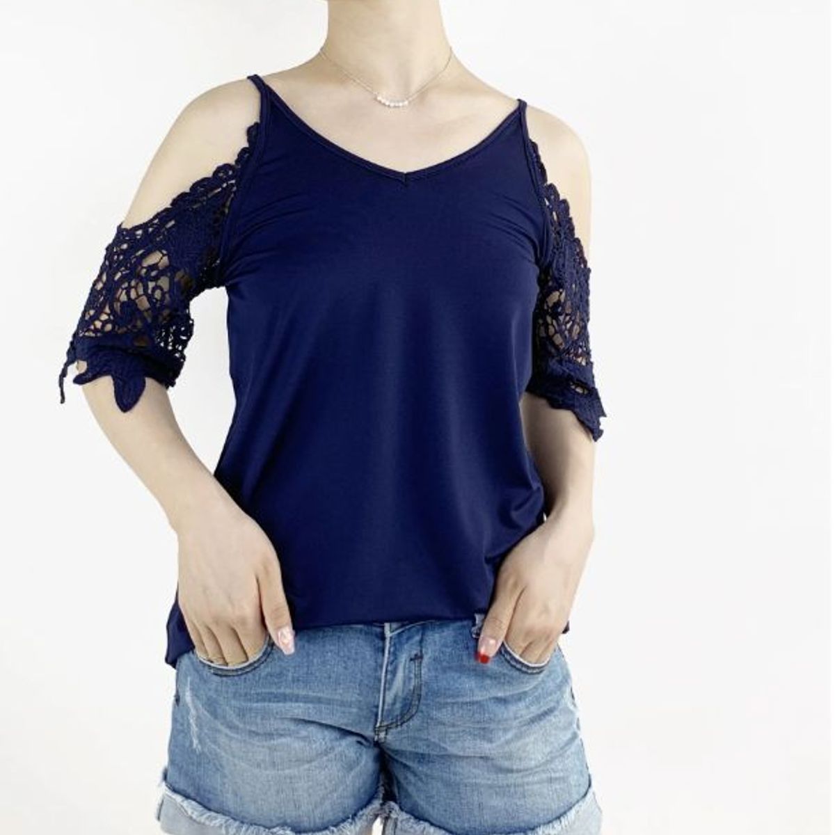 RINODERINA - Polos Mujer Casual Manga Corta RinoDeRina - Regalo