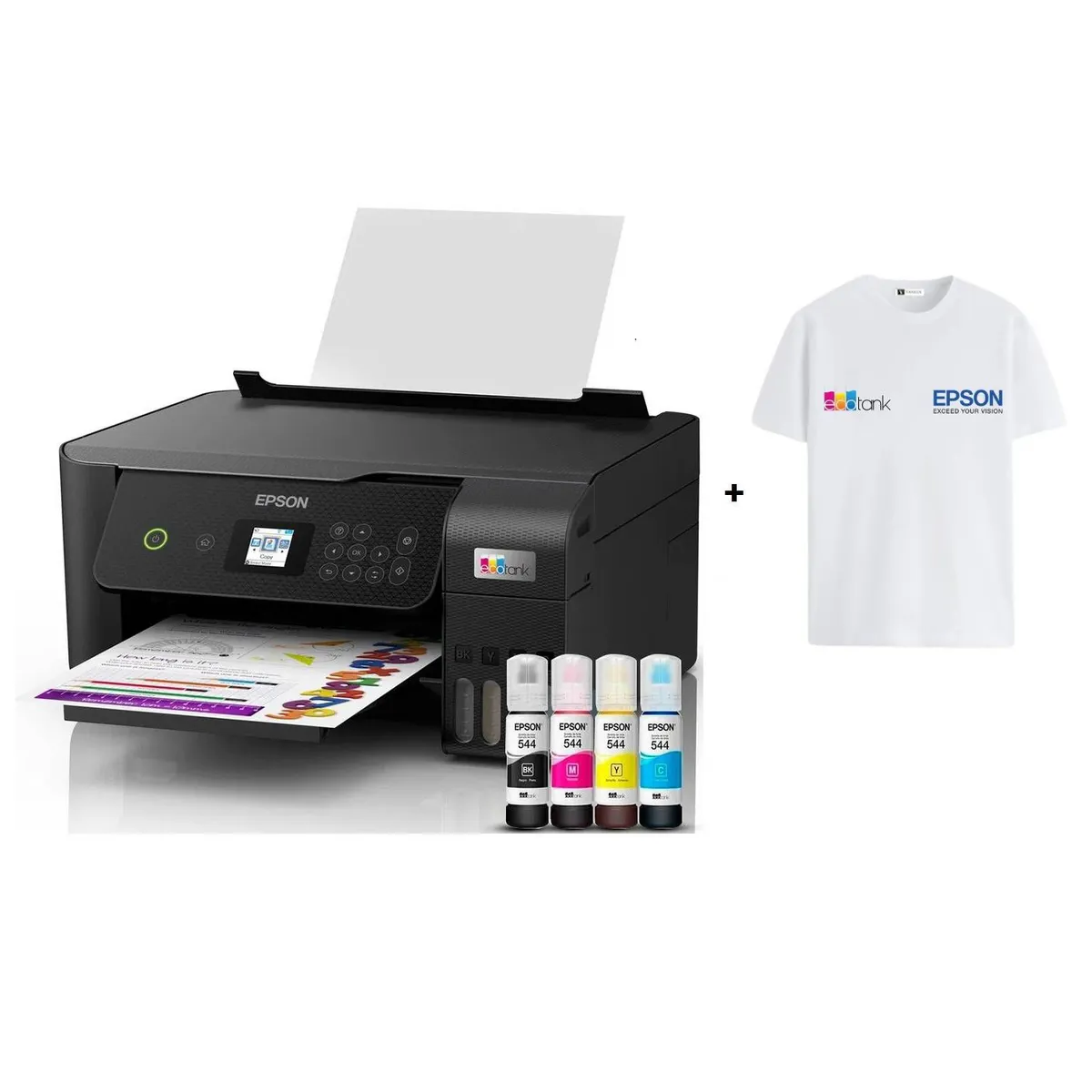 EPSON - Epson Ecotank 3260 Impresora Multifuncional wifi - pantalla led