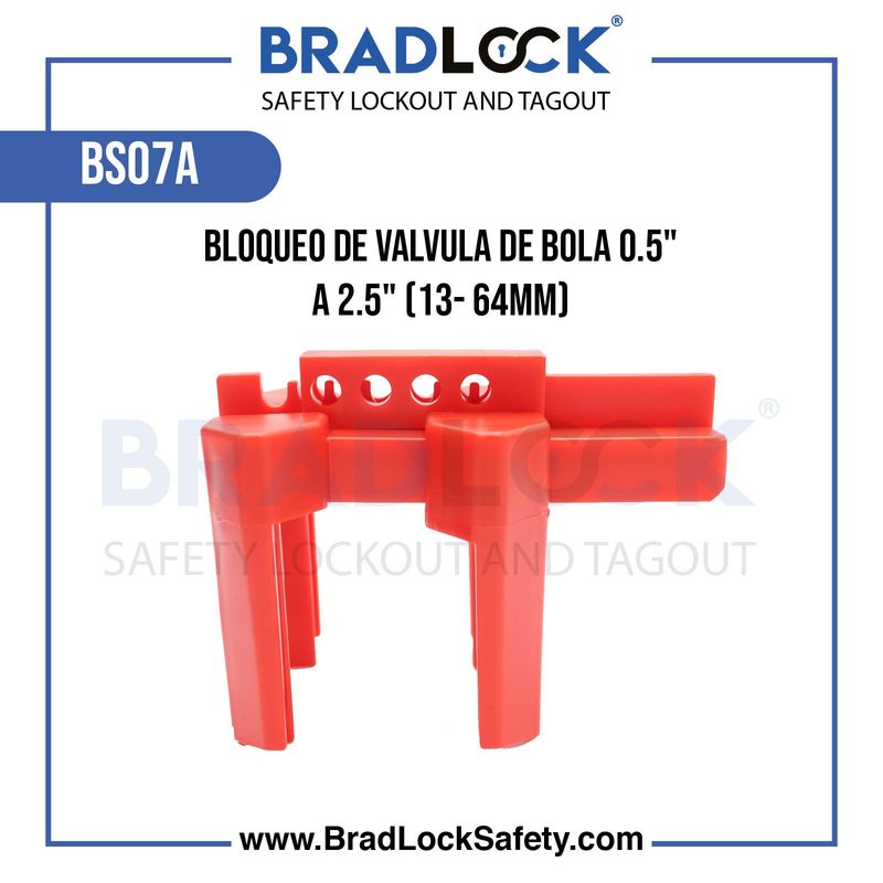 BRADLOCK - Bloqueo de Válvula de Bola de 4 patas