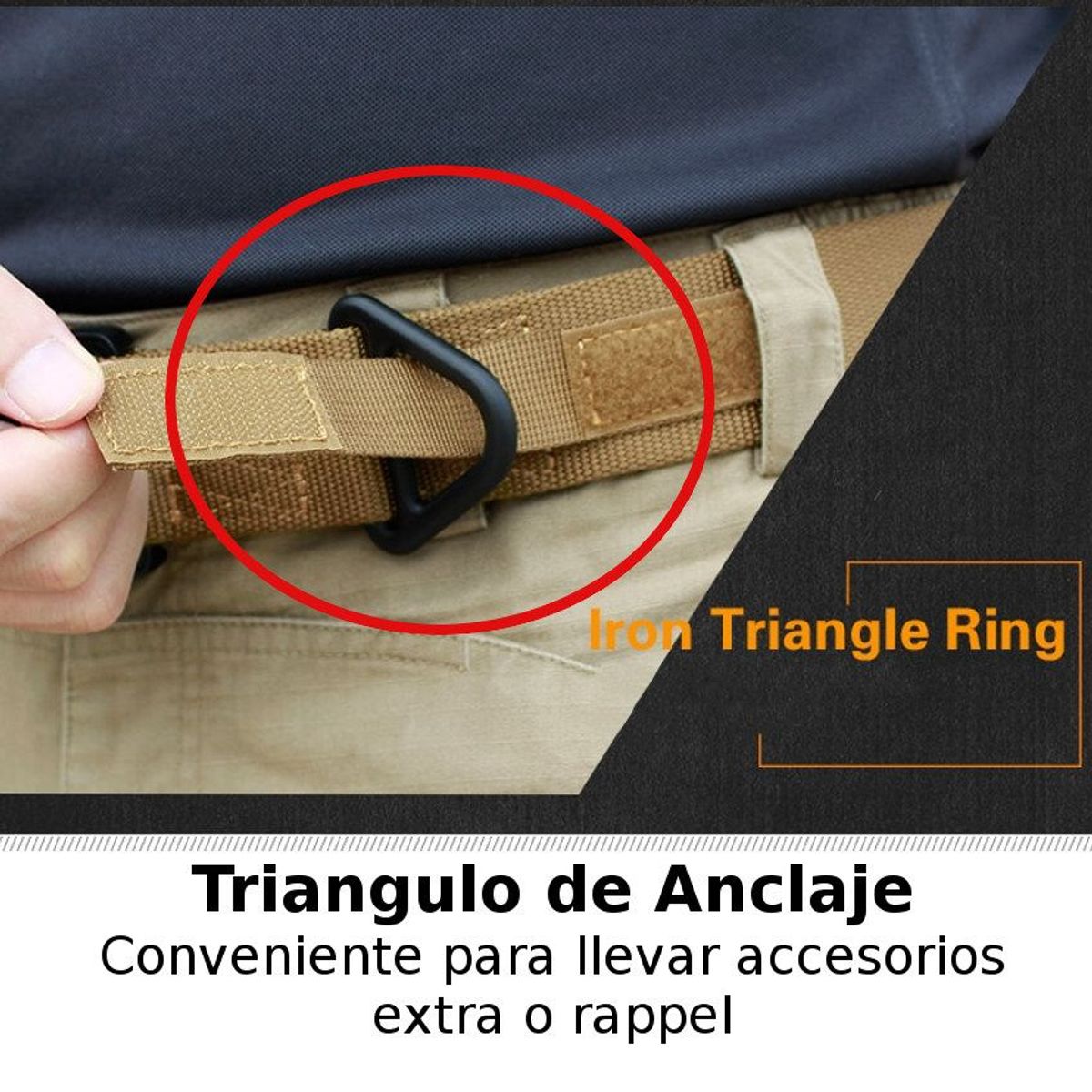 GENERICO - Correa Cinturon Hebilla Estandar Importado Hombres C Sistema Anclaje