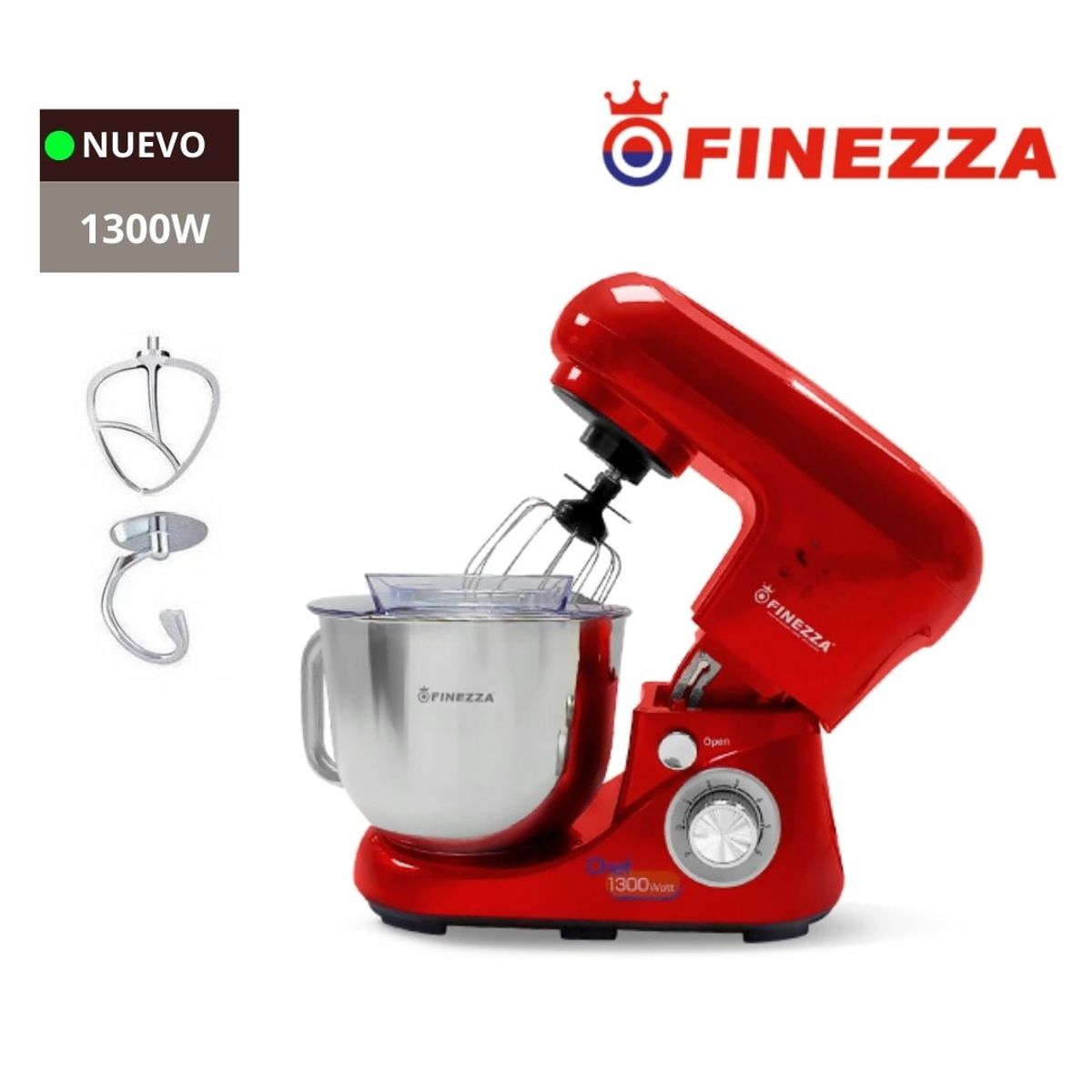 FINEZZA - BATIDORA ORBITAL 6 VELOCIDADES FINEZZA DE 1300W