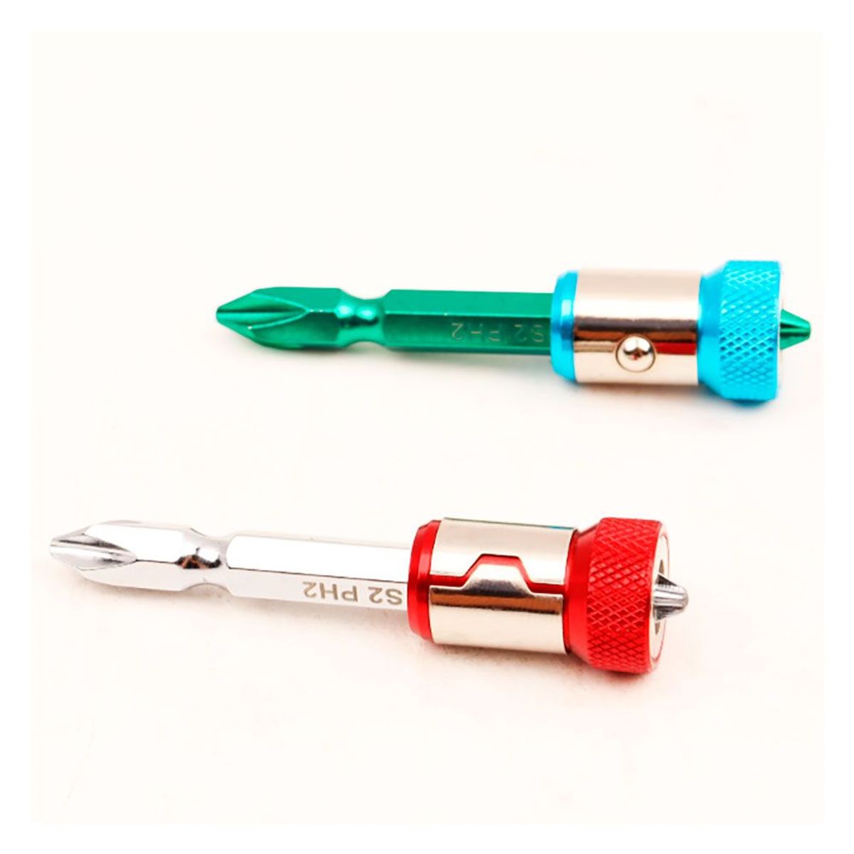 GENERICO - Punta Atornilladora Imantada PH2 Kit 12 Piezas