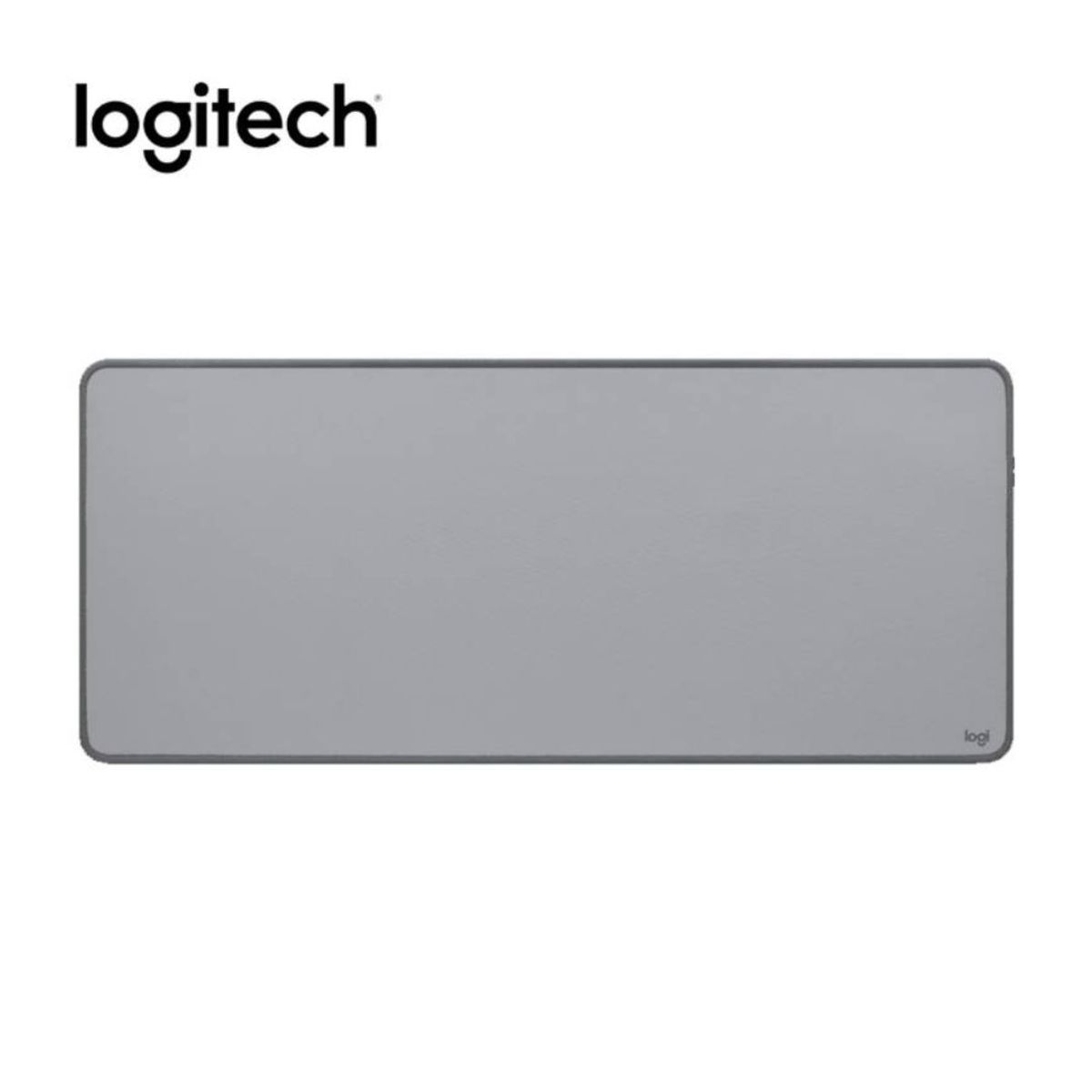 LOGITECH - PAD MOUSE LOGITECH DESKPAD ANTI-SALPICADURAS LIGHT GRIS