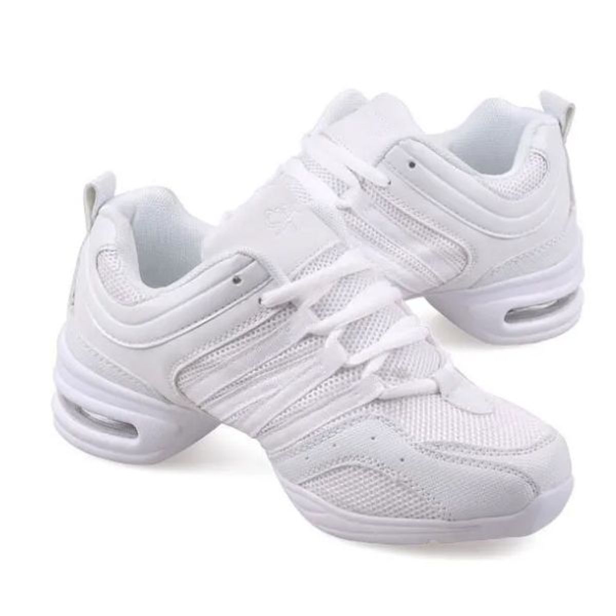 GENERICO - ZAPATILLAS DE BAILE PROFESIONALES -  BLANCO