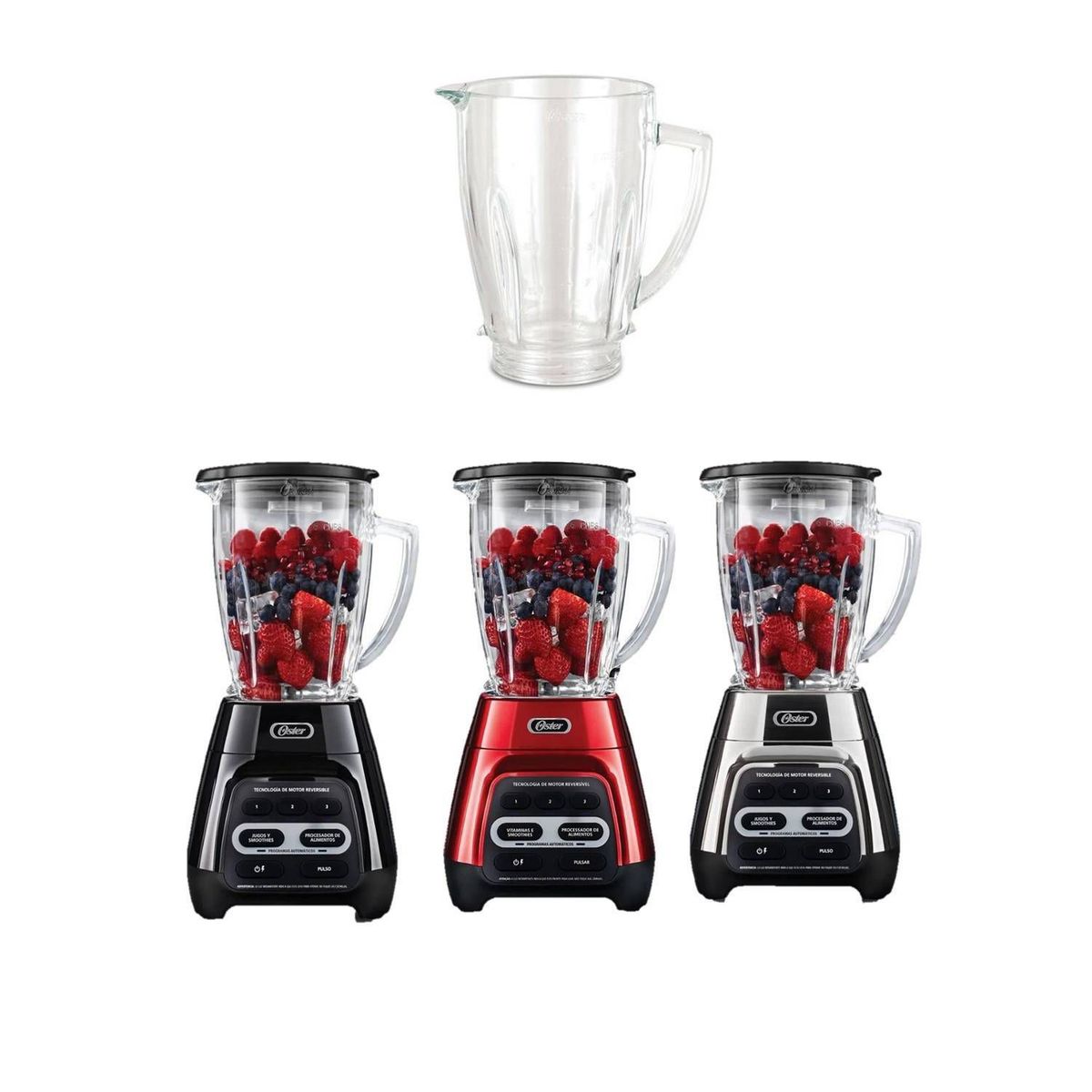 OSTER - Vaso de Vidrio Oster 178891 Boroclass 1.5 litros