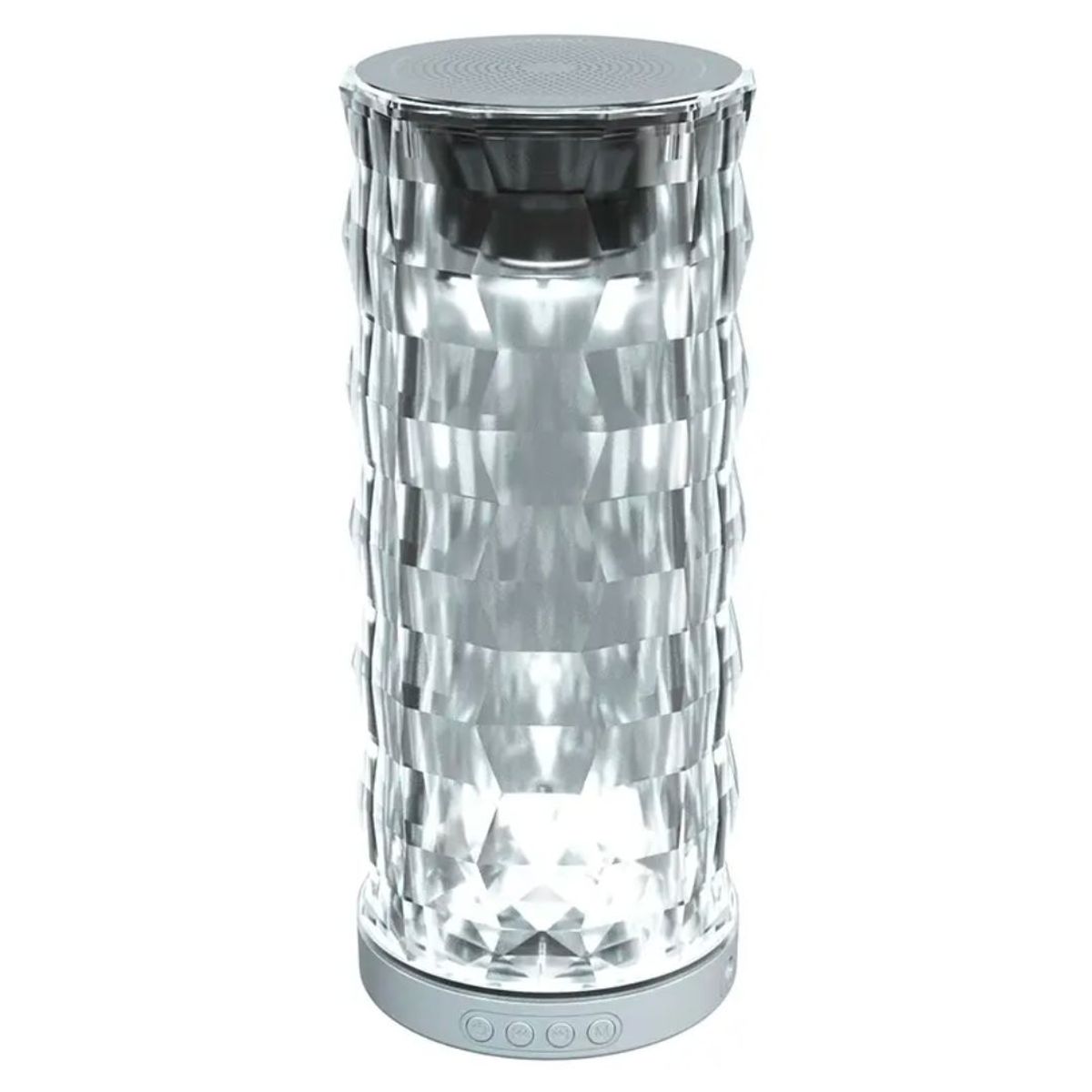 SEISA - Parlante de Cristal Bluetooth 4 Luces de Color SEISA YXN3 Sonido 360°