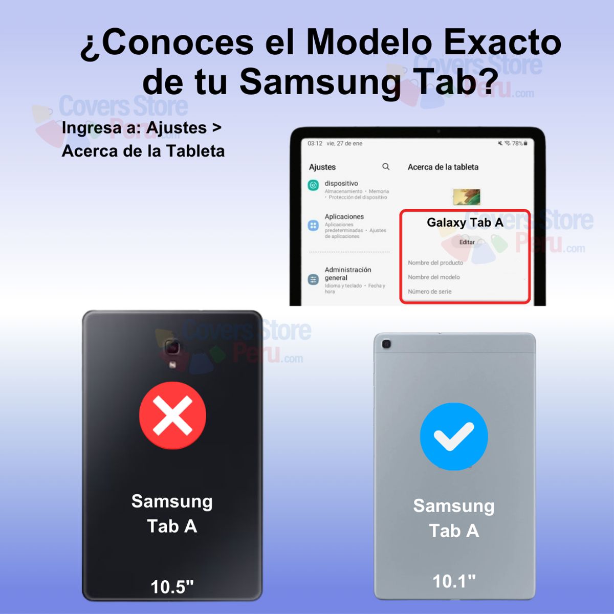 GENERICO - Funda para Samsung A10 2019 10.1" Imantada Negra Antishock