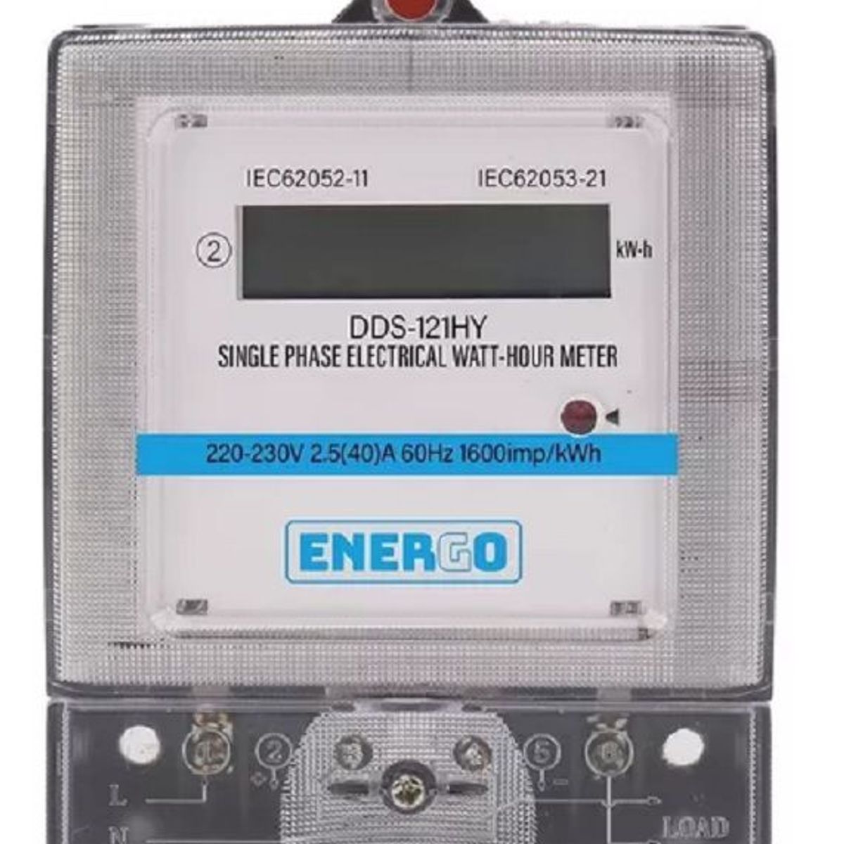 ENERGOS TECH - Medidor Electrico DIGITAL 25A - 40A ENERGO