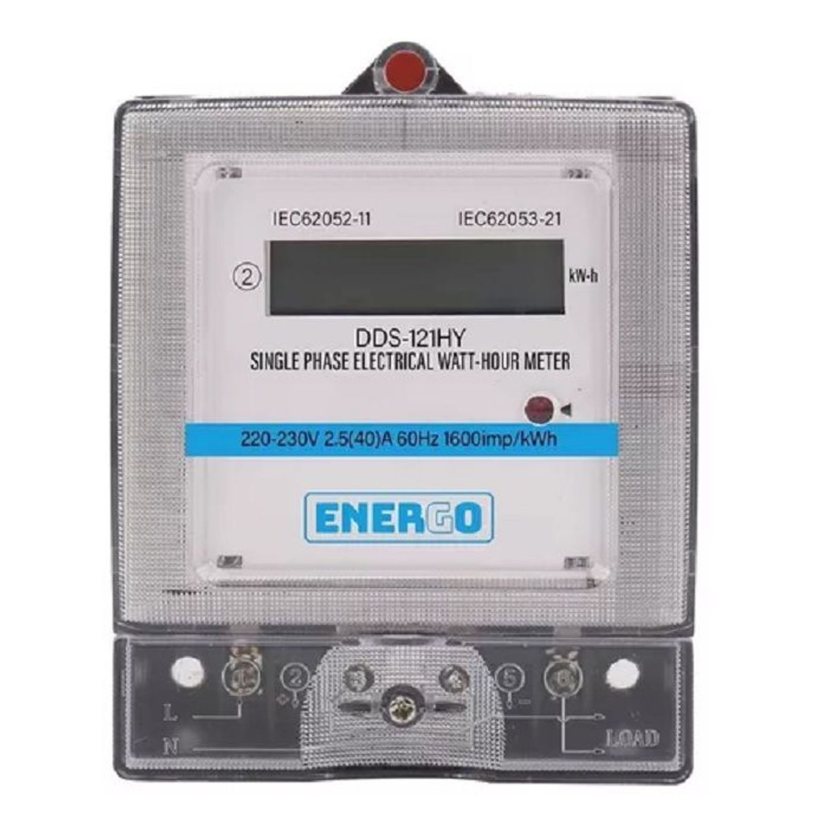 ENERGOS TECH - Medidor Electrico DIGITAL 25A - 40A ENERGO