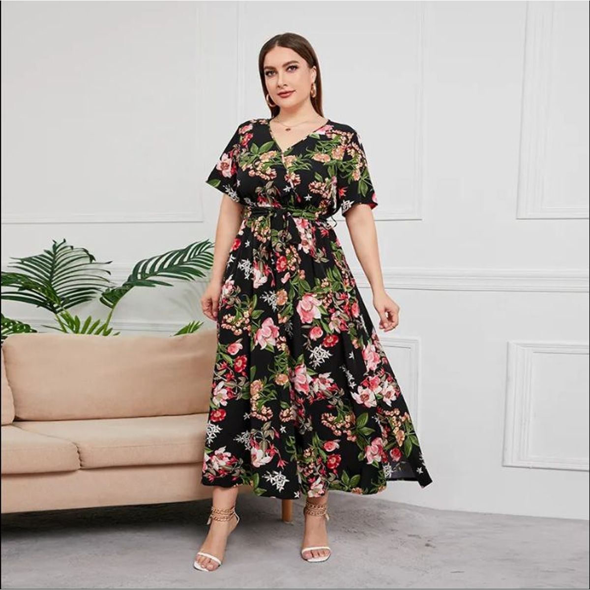 RINODERINA - Vestido Casual Para MujerR inoDeRina - Regalo