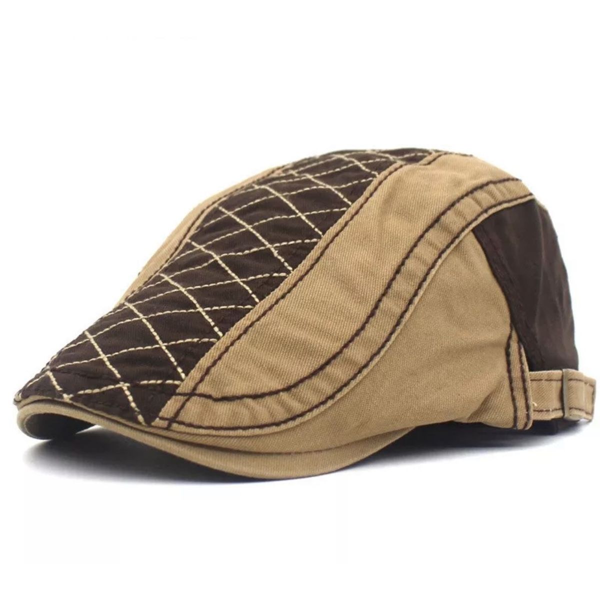 KAST PE - Boina gorra Hombre Drill modelo Gabriel - Khaki
