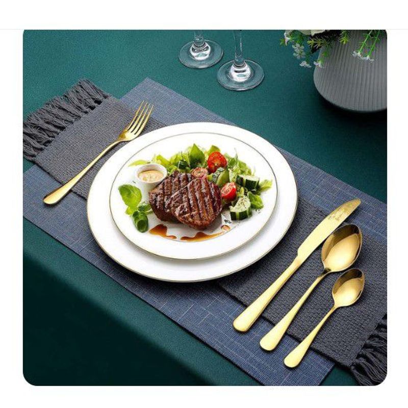 GENERICO - Cuchillos  Dorados 6 UN.A1