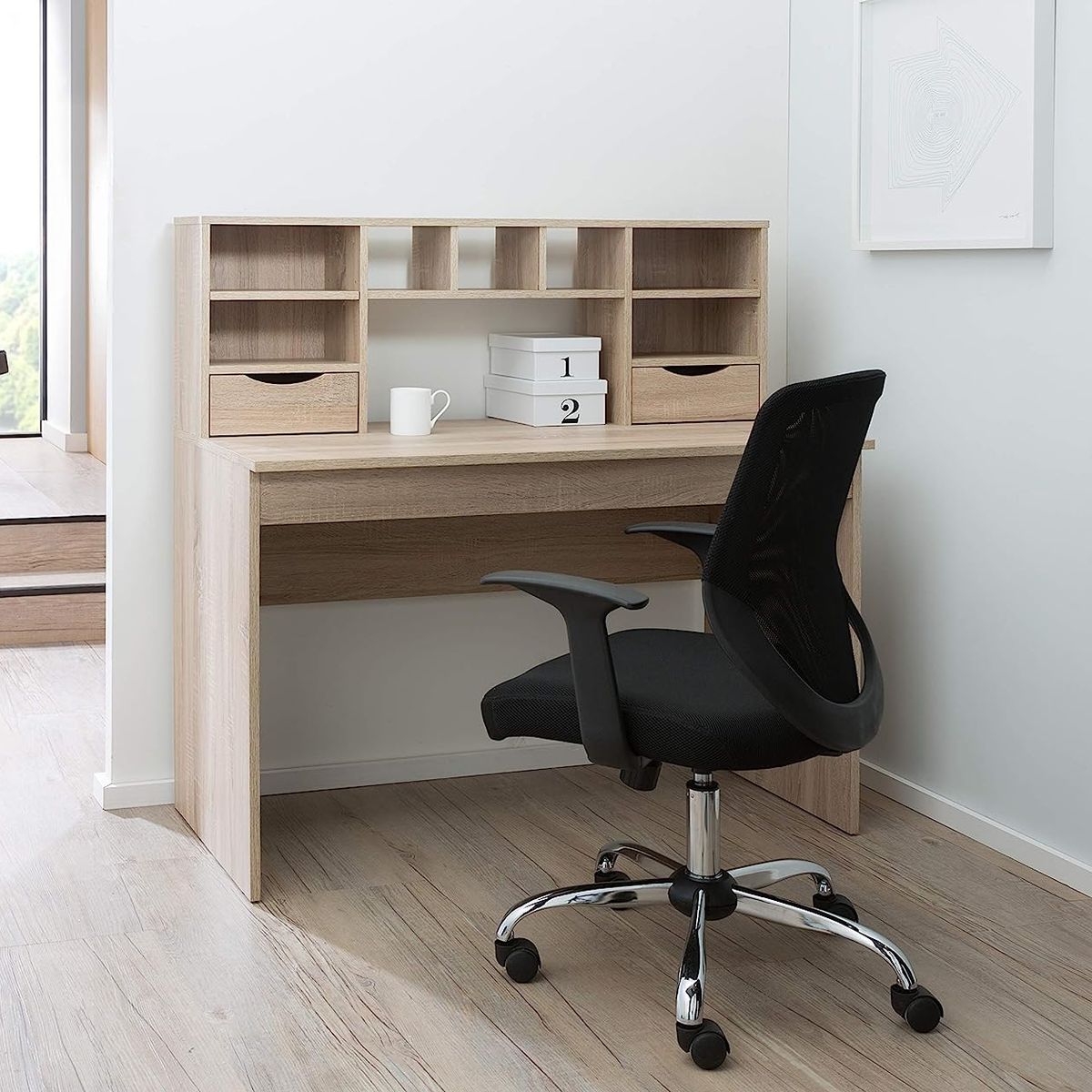 TU MESITA - Escritorio Moderno Patricio 2 Cajones TU MESITA