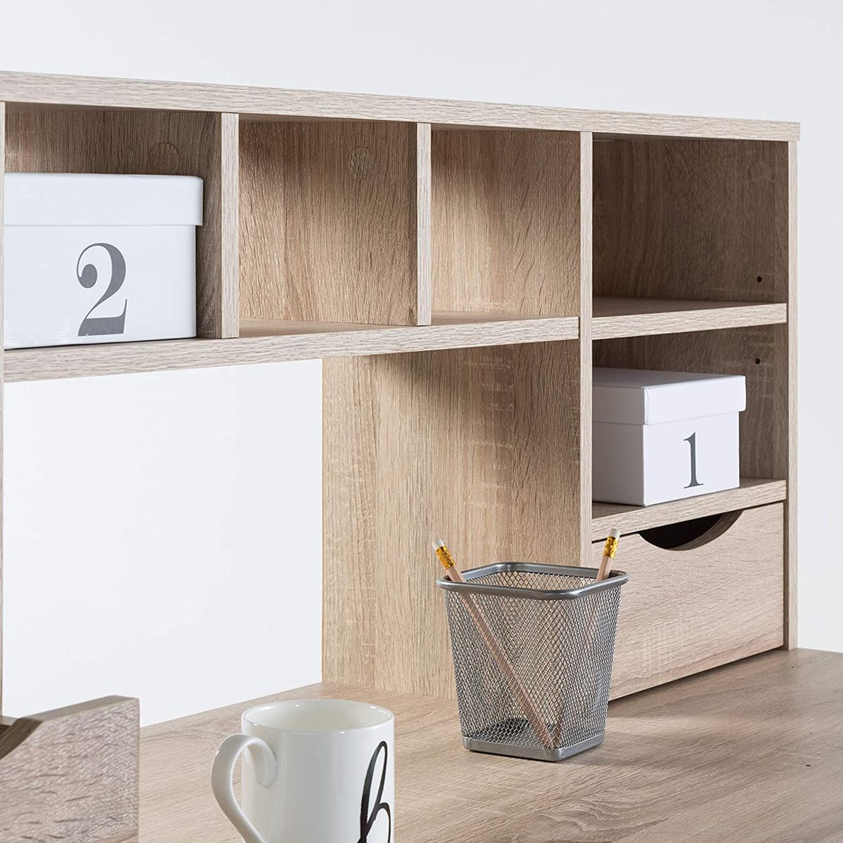 TU MESITA - Escritorio Moderno Patricio 2 Cajones TU MESITA