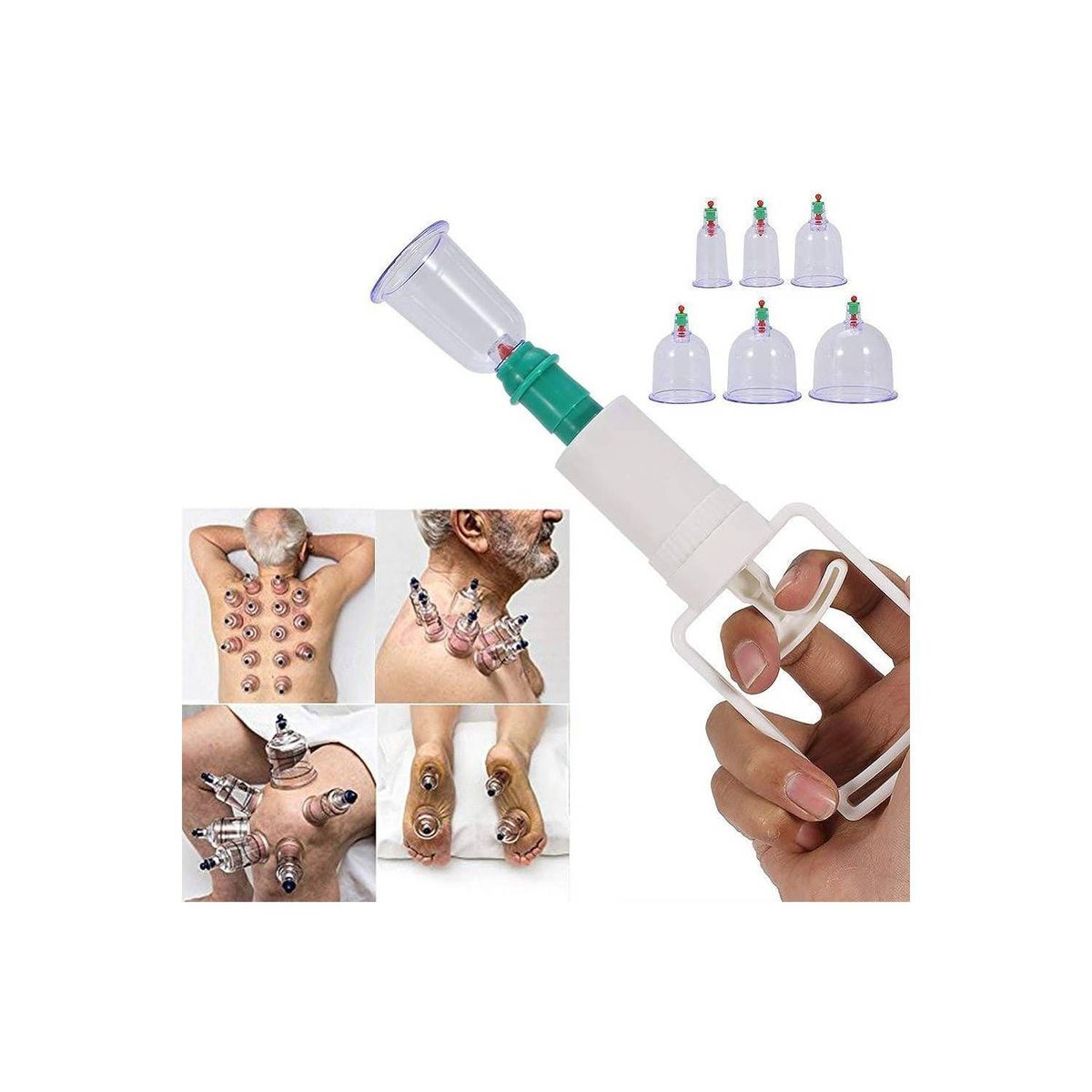 OEM - Terapia de Masaje de Vacío de Ventosa Copa de Succión de Cuerpo