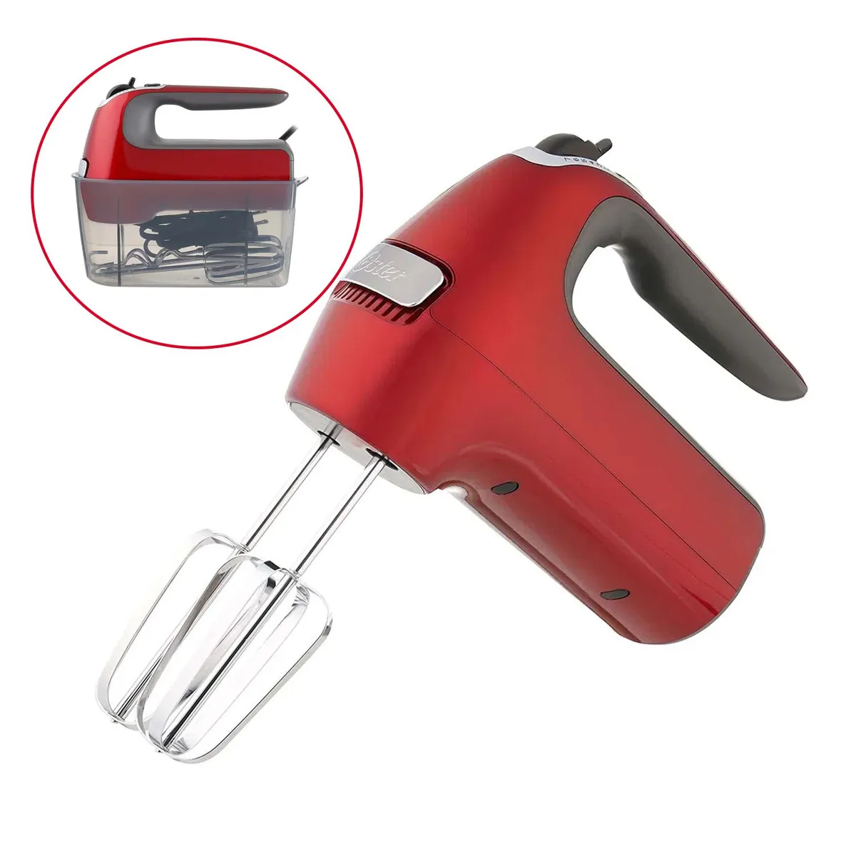 OSTER - Batidora de mano Oster 7 velocidades + función turbo FPSTHM360R