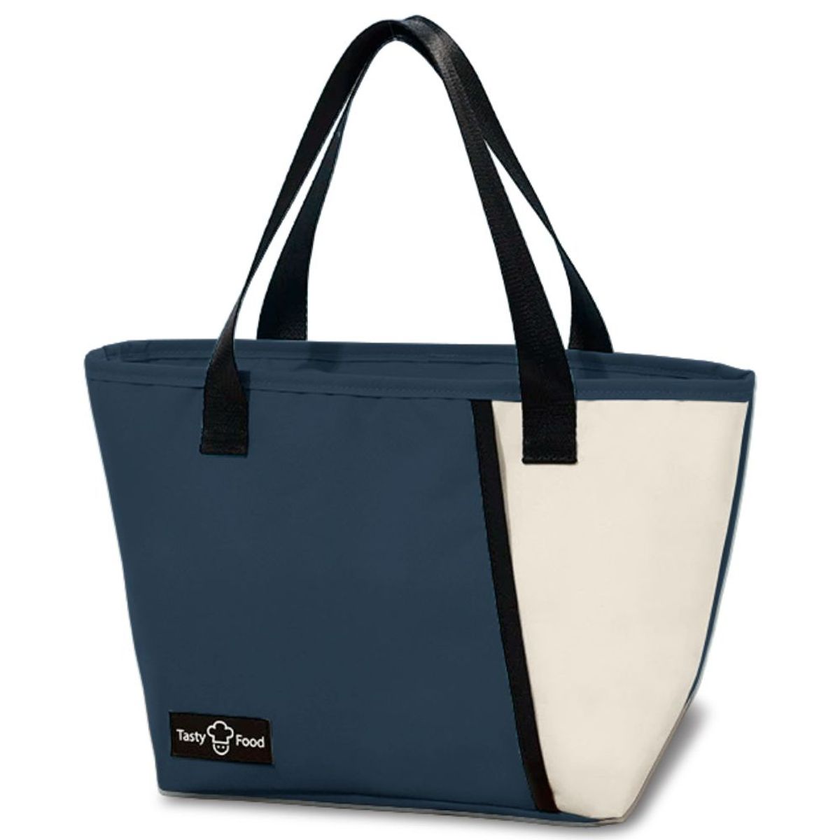 MINARI - Lonchera Térmica Elegante Cartera Bolsa Almuerzo Impermeable Azul 16L