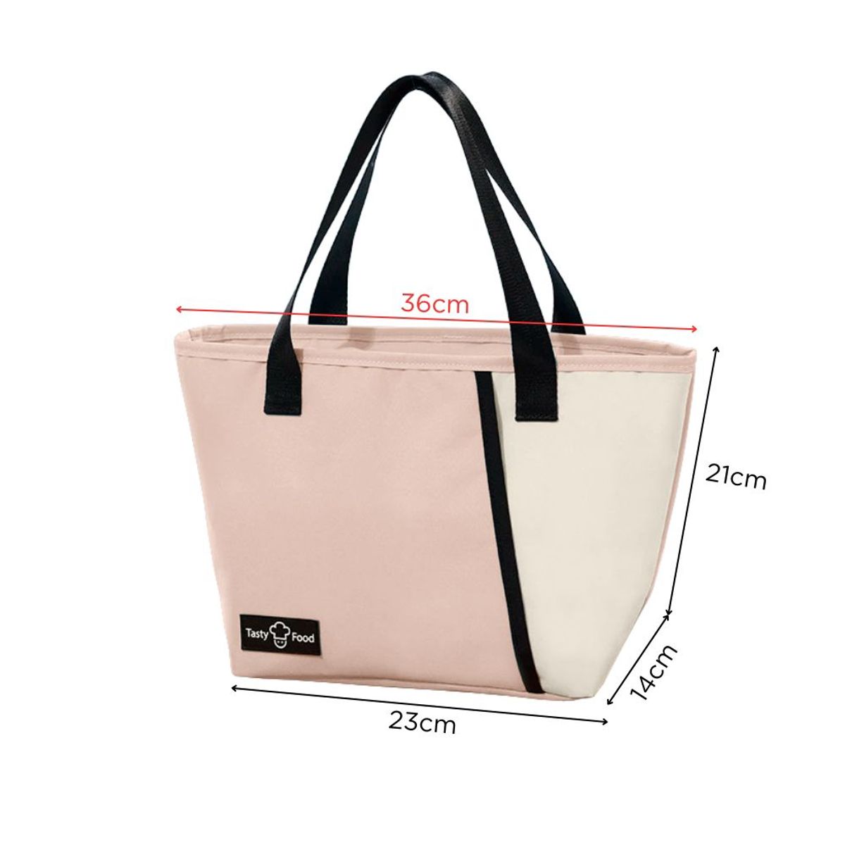 MINARI - Lonchera Térmica Elegante Cartera Bolsa Almuerzo Impermeable RS 16L