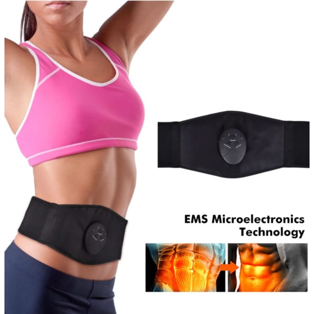 OEM - Electroesitmulador Muscular Abdominales y Brazos EMS Fitness Pasiva