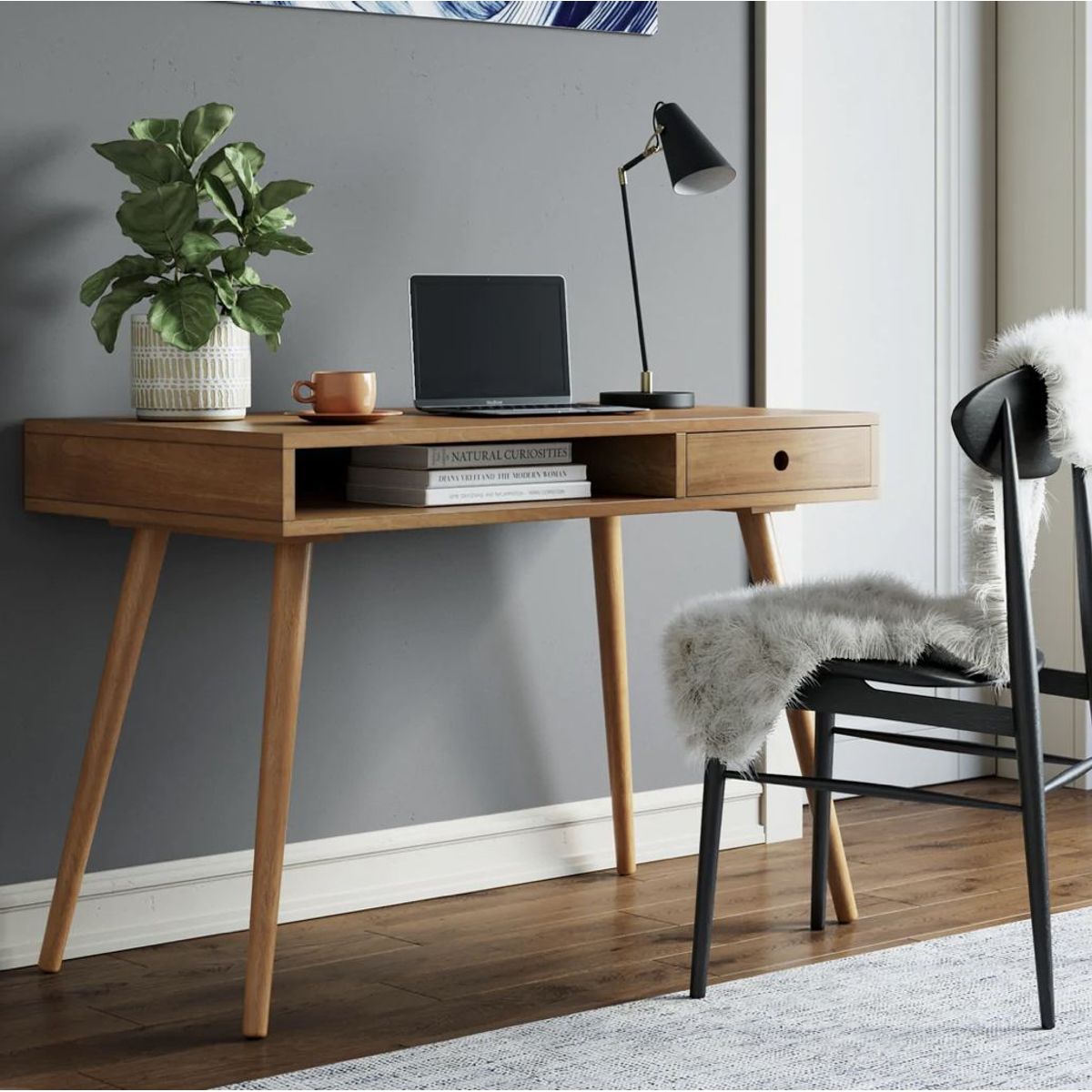 TU MESITA - Escritorio Vintage Acacia 106cm TU MESITA