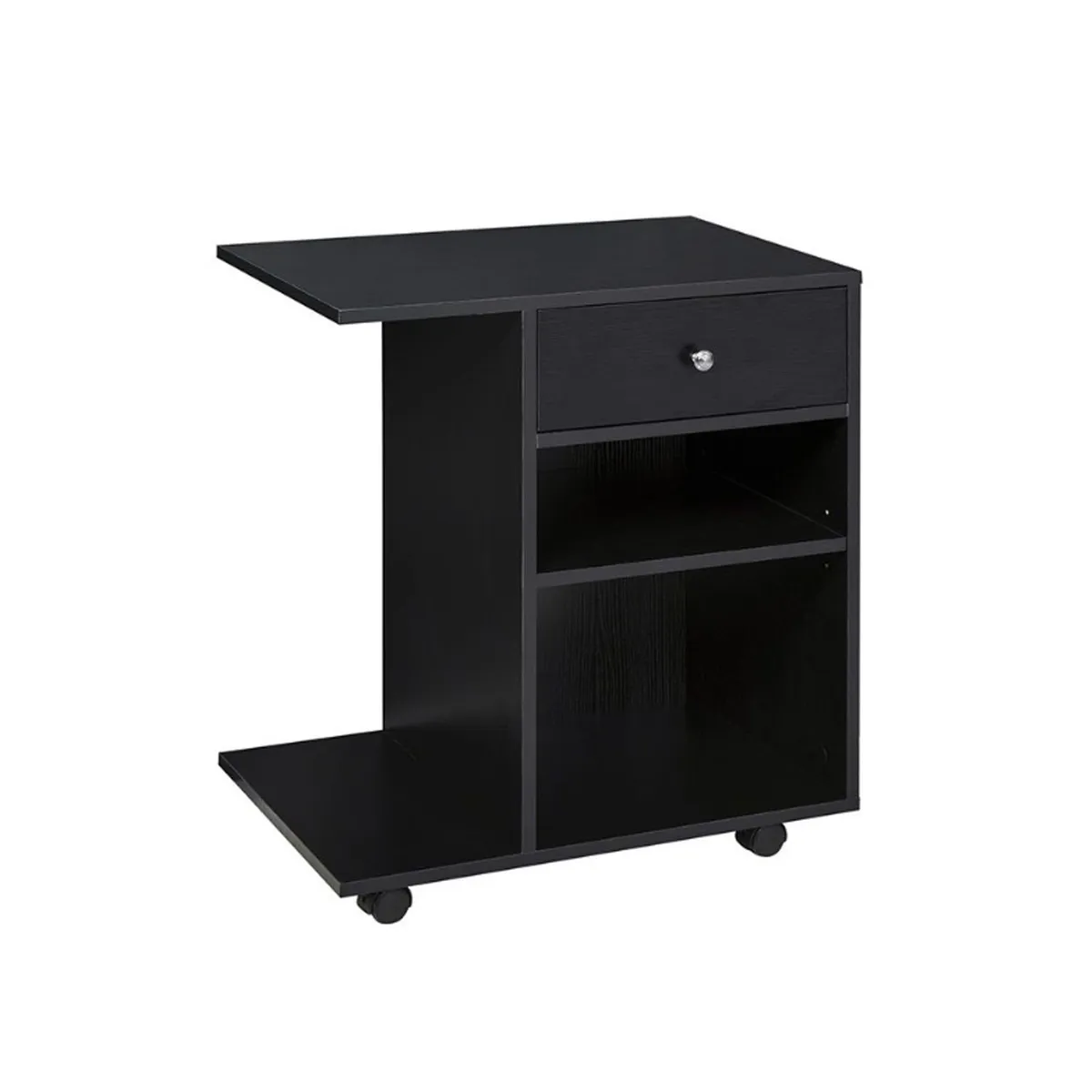 VENTITAS HOME - Mueble Porta Impresora Manollo Ventitas Home Negro