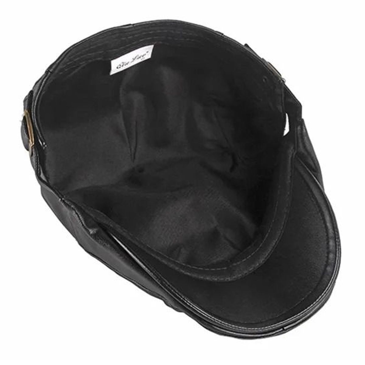 KAST PE - Boina Hombre Cuero PU Modelo Randy - Negro