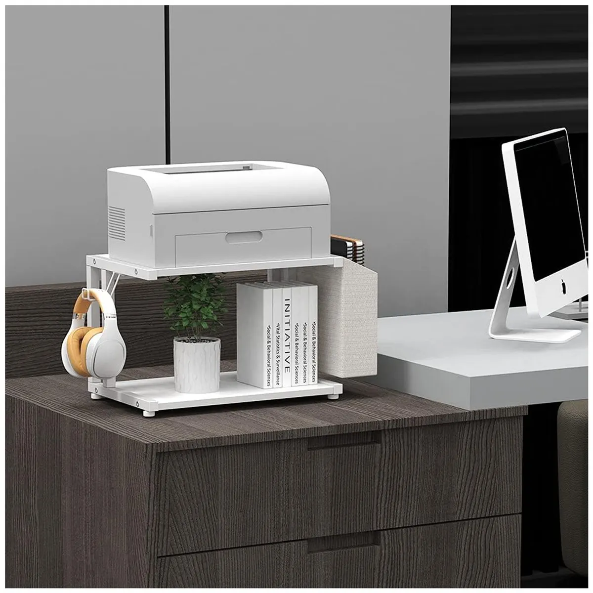 VENTITAS HOME - Organizador de Oficina Ricardo Ventitas Home Blanco