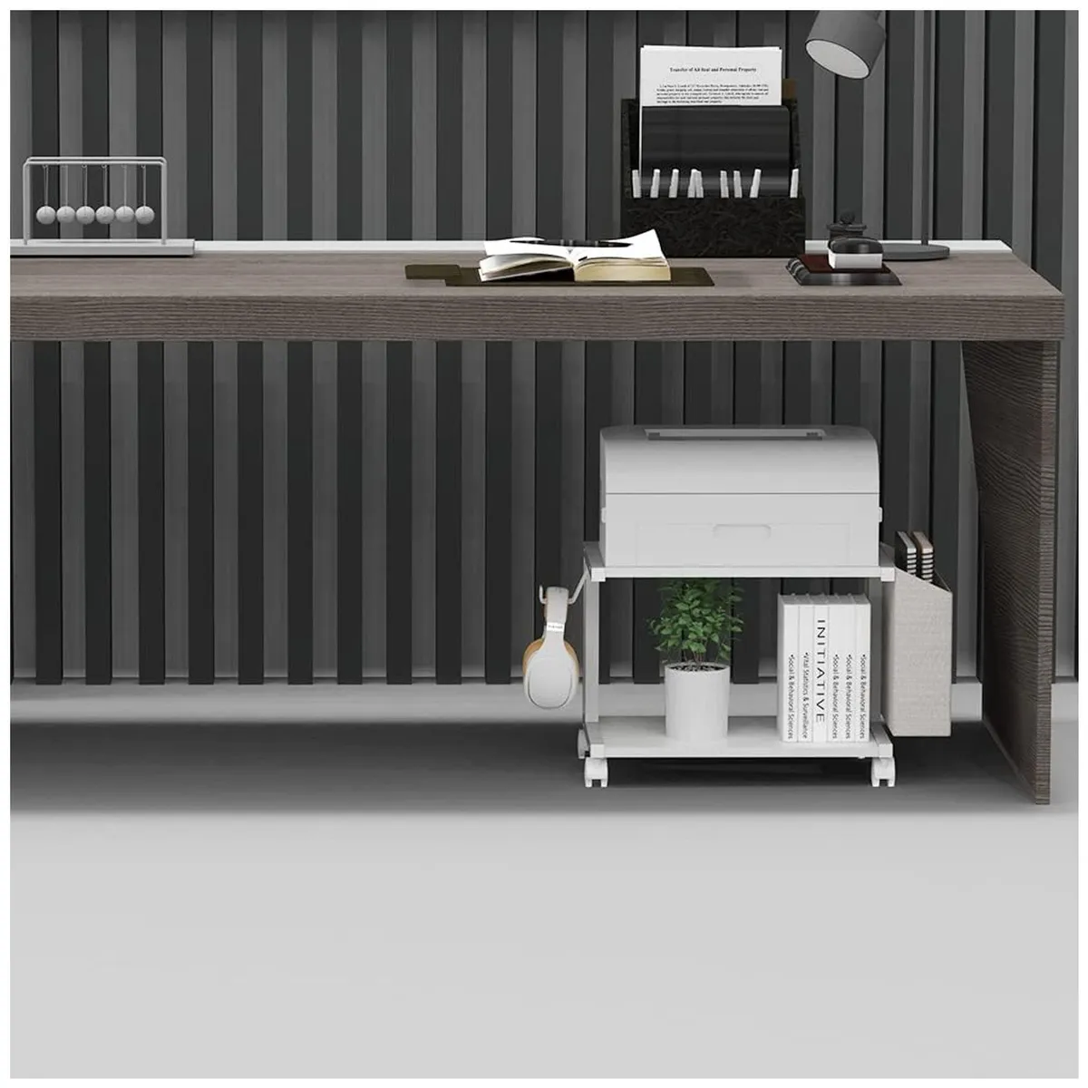 VENTITAS HOME - Organizador de Oficina Ricardo Ventitas Home Blanco