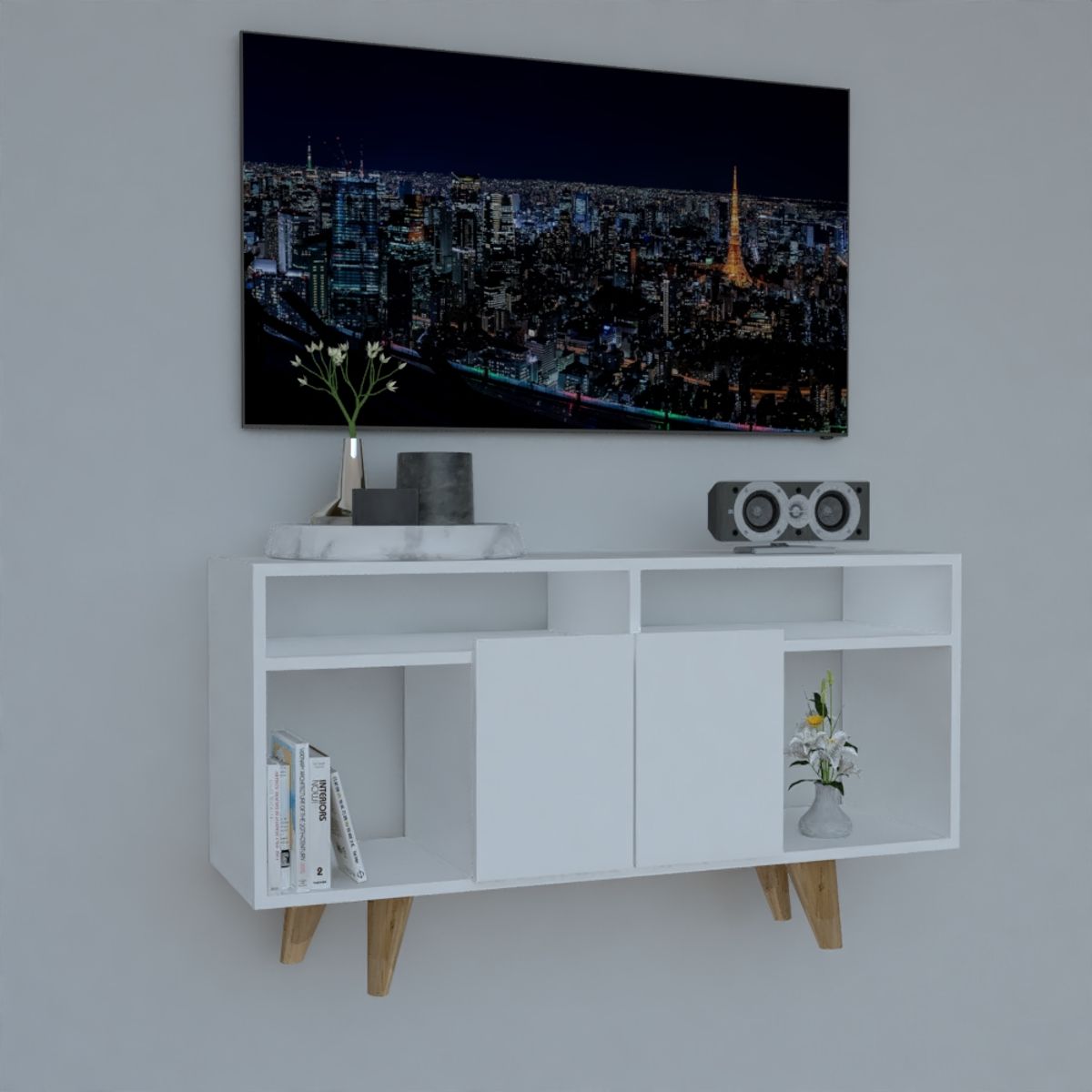 GENERICO - MUEBLE PARA TV GIARLEEN - HMMELAMUEBLES
