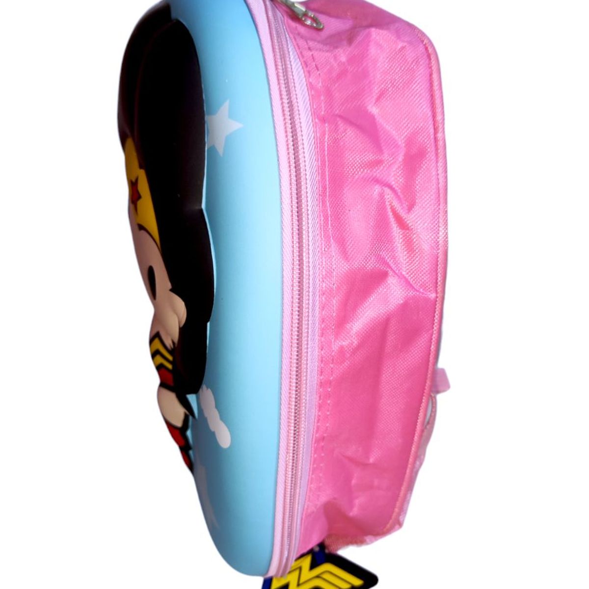 ROMAX - Mini mochila superhéroes diseño Mujer maravilla alto relieve