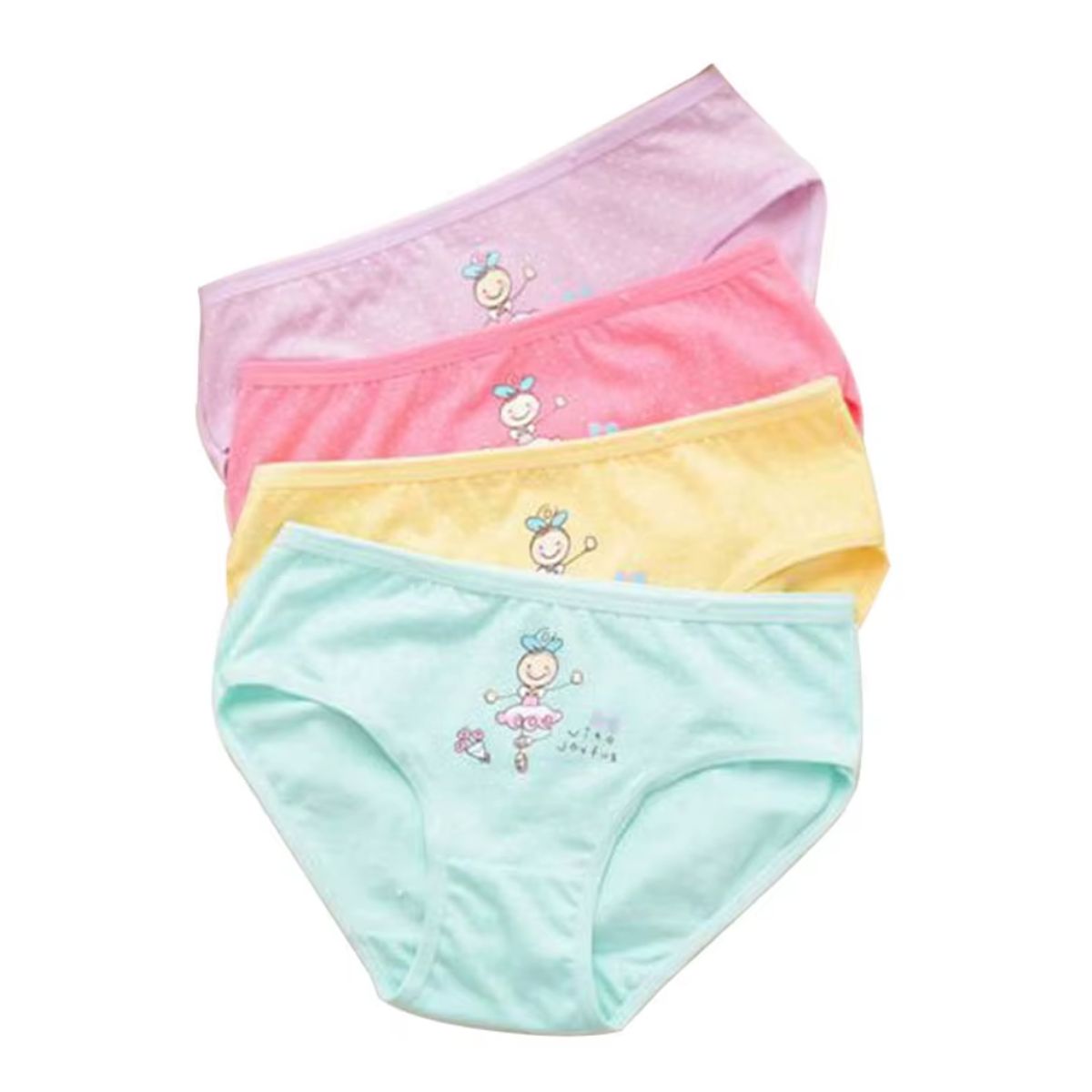 GENERICO - Trusa para Niñas  Algodon Pyma  - Docena