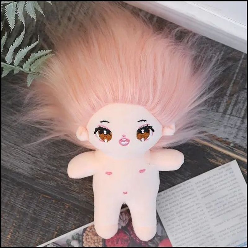 GENERICO - Muñecas kawaii de 20 cm en peluche felpa ideal para peinar