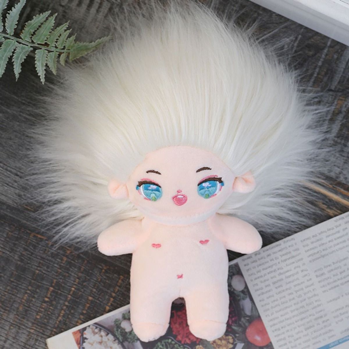GENERICO - Muñecas kawaii de 20 cm en peluche felpa ideal para peinar