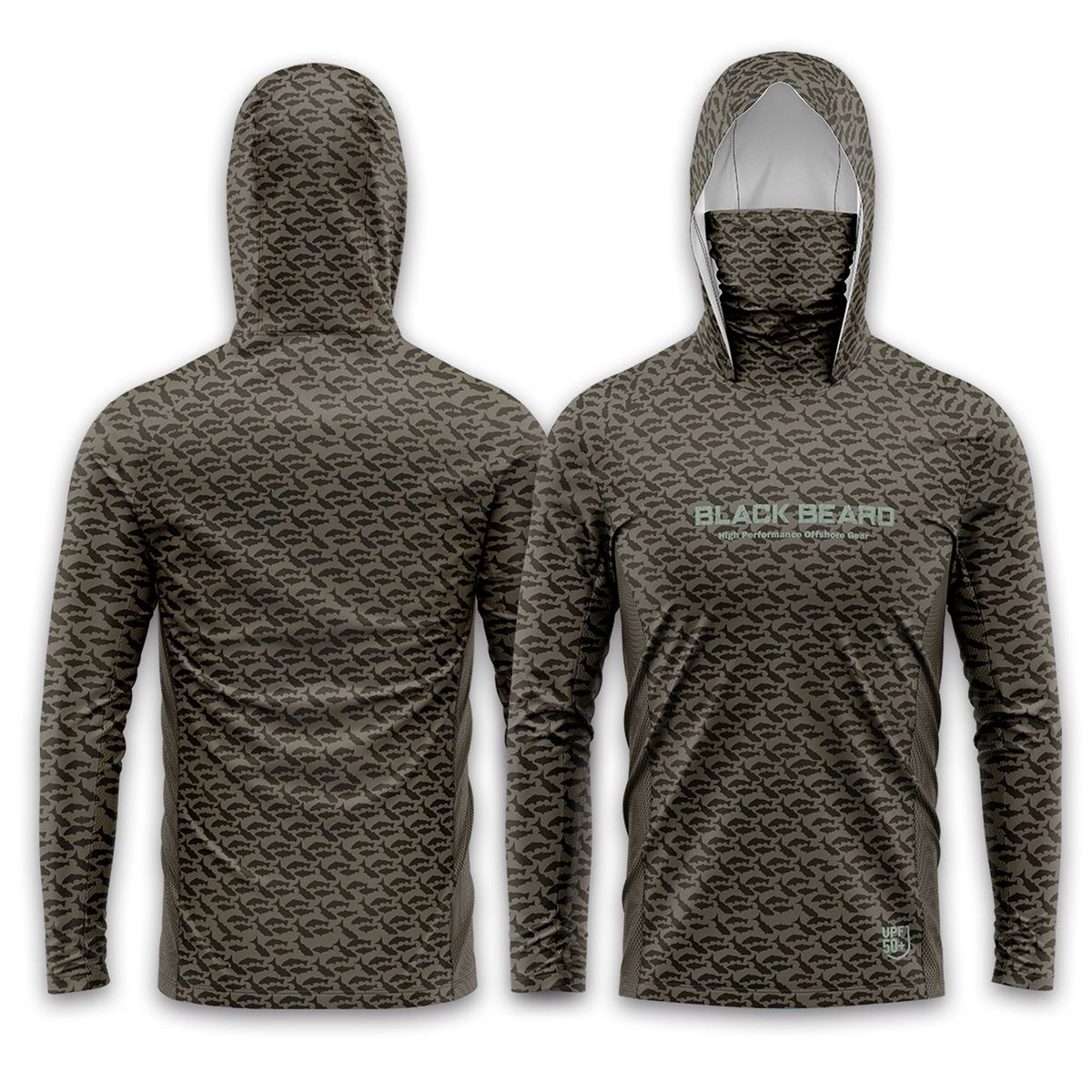 GENERICO - Polo UV Protección solar CAMO FISH