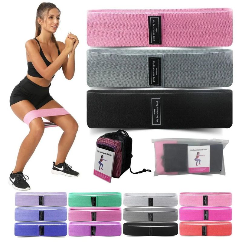 GENERICO - Bandas Elásticas Ejercicios Tela De Resistencia Yoga Gym
