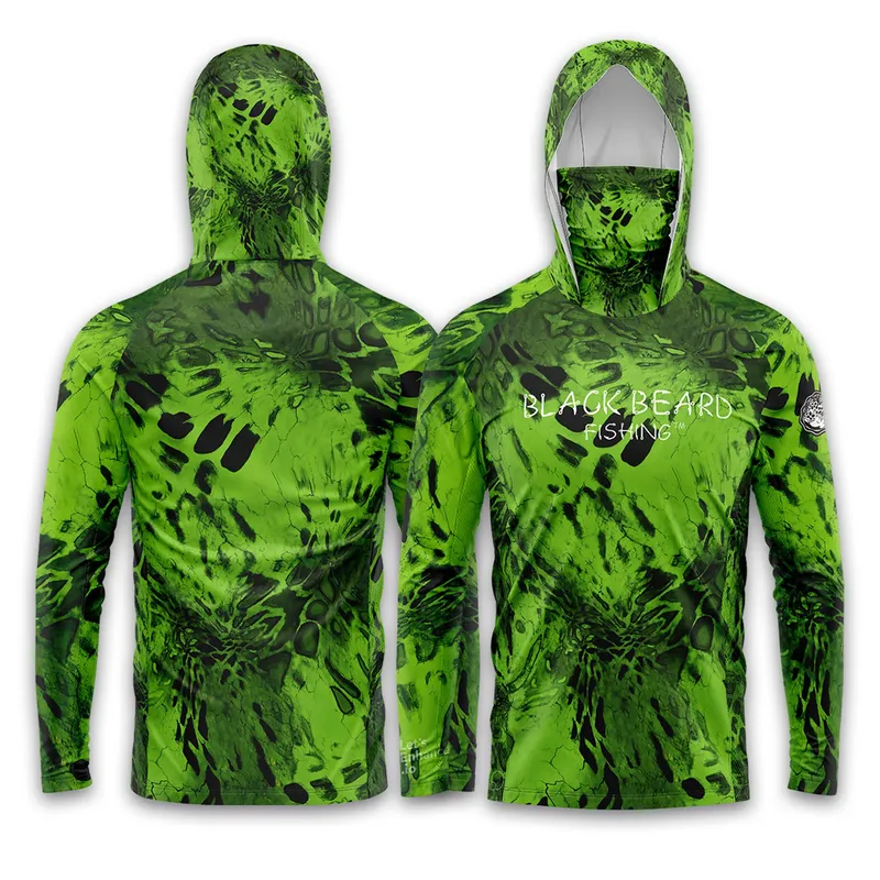 GENERICO - Polo UV Protección solar CAMO GREEN