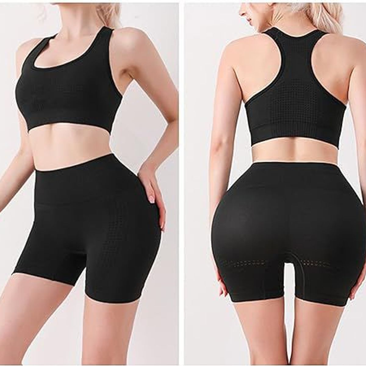 GENERICO - CONJUNTO SHORT PUSH UP Y TOP