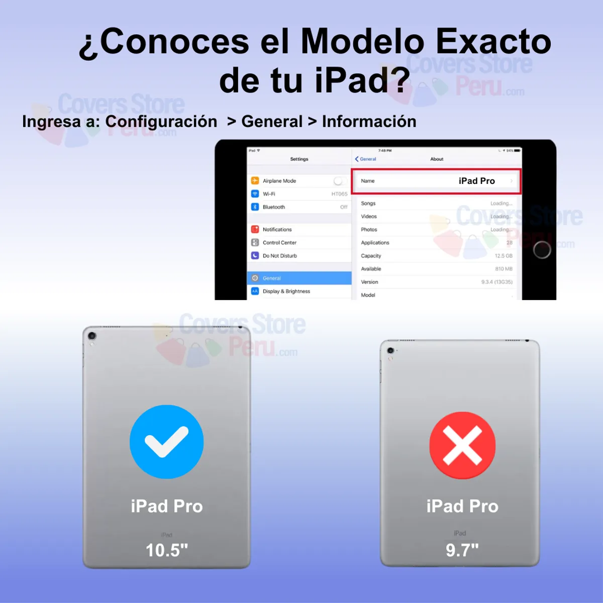 GENERICO - Funda para Ipad Pro2 2017 10.5" Imantada Azul Antishock