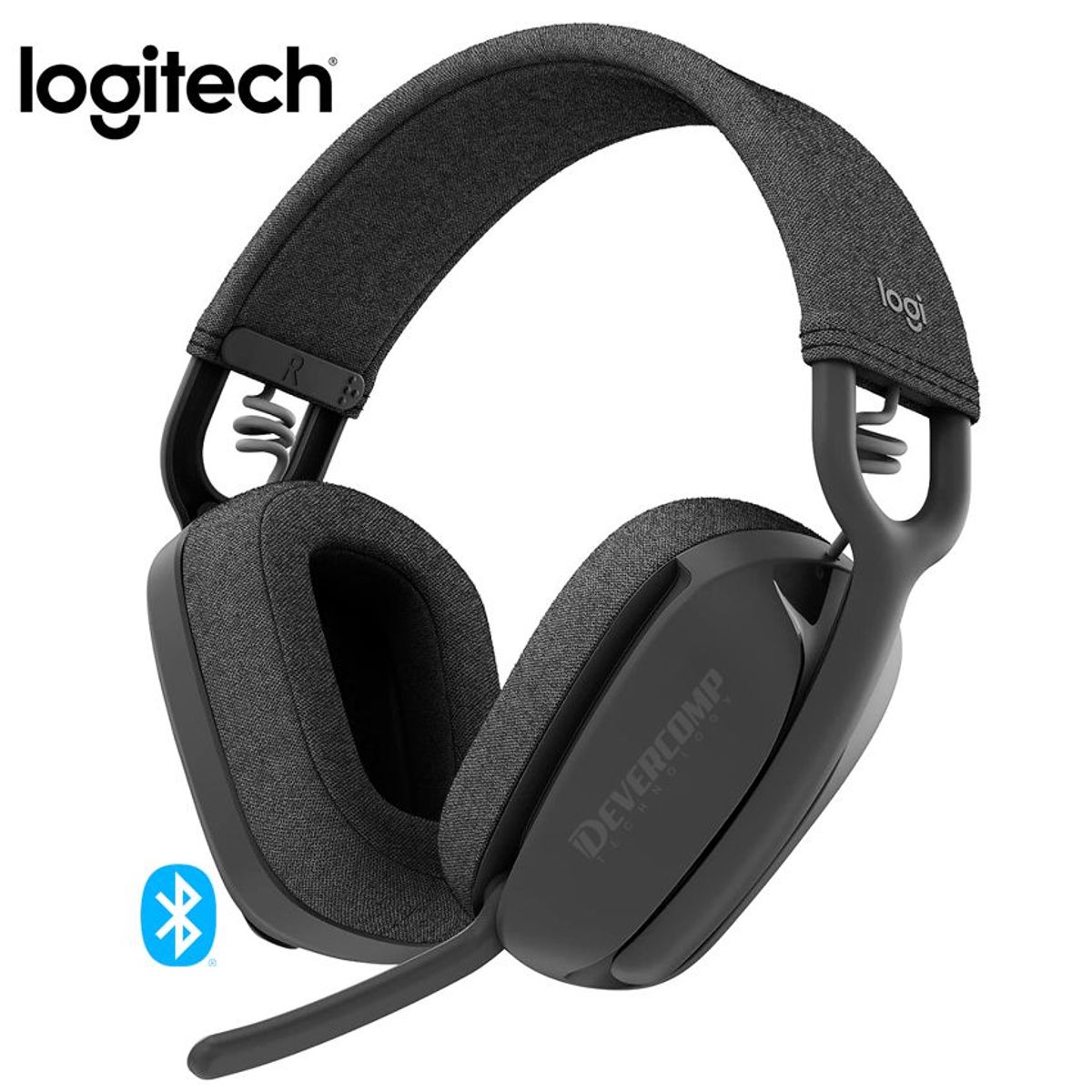 LOGITECH - Audifono C/Microfono Logitech Zone Vibe 100 Bluetooth Black