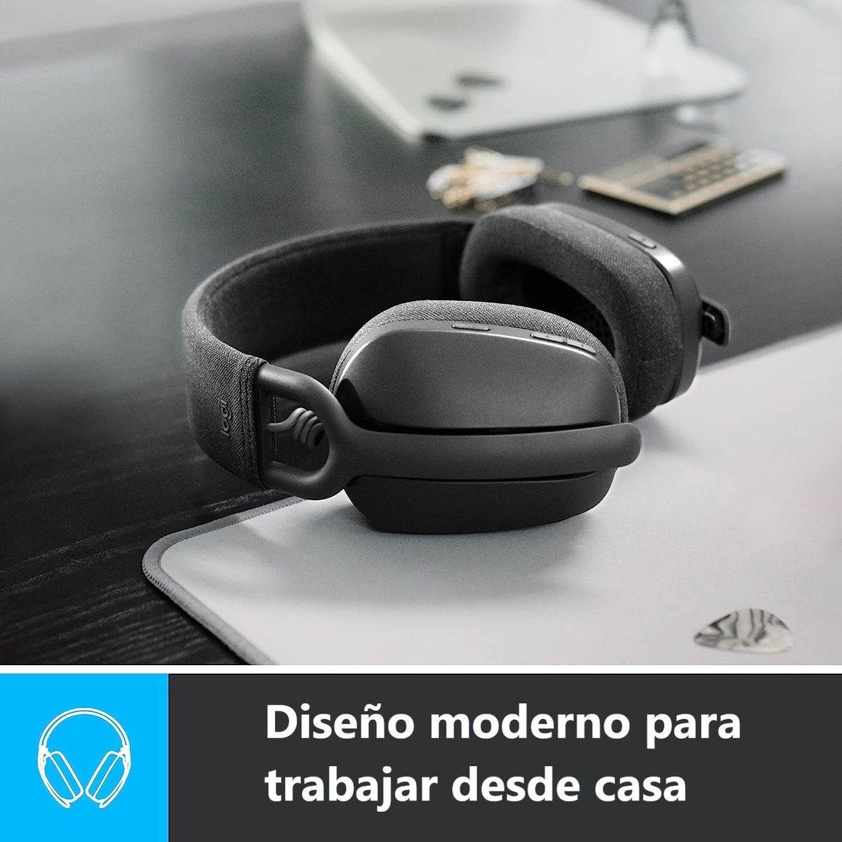 LOGITECH - Audifono C/Microfono Logitech Zone Vibe 100 Bluetooth Black