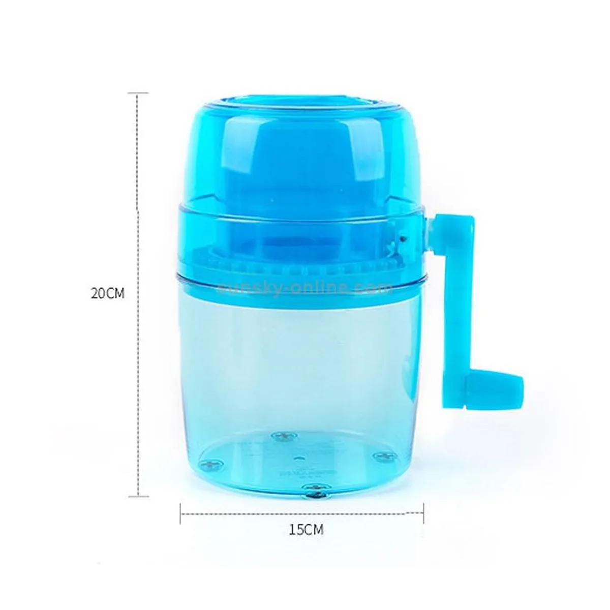 GENERICO - Mini Maquina Raspadilla Cremolada Frozen Triturador Hielo Manual