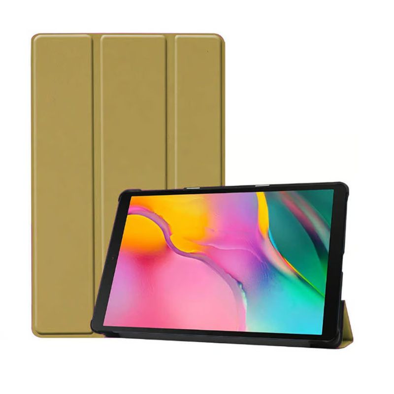 GENERICO - Funda para Lenovo M10 2da Gen 10.1" Imantada Dorada Antishock