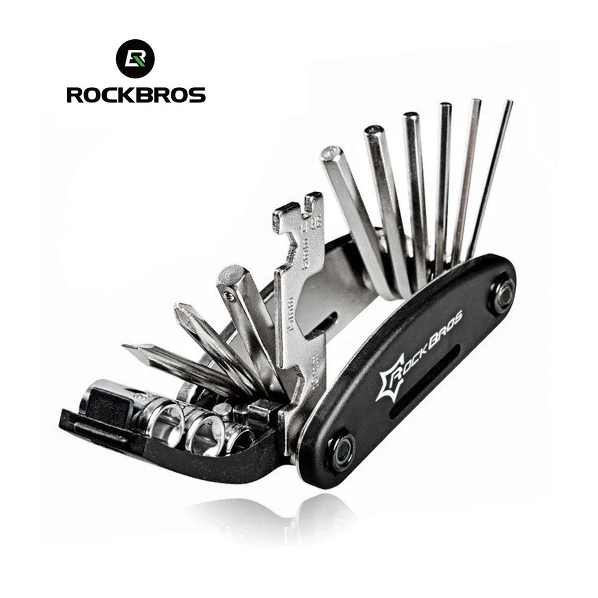 ROCKBROS - LLave KIT 16 en 1 Herramienta para Bicicleta Ciclismo ROCKBROS