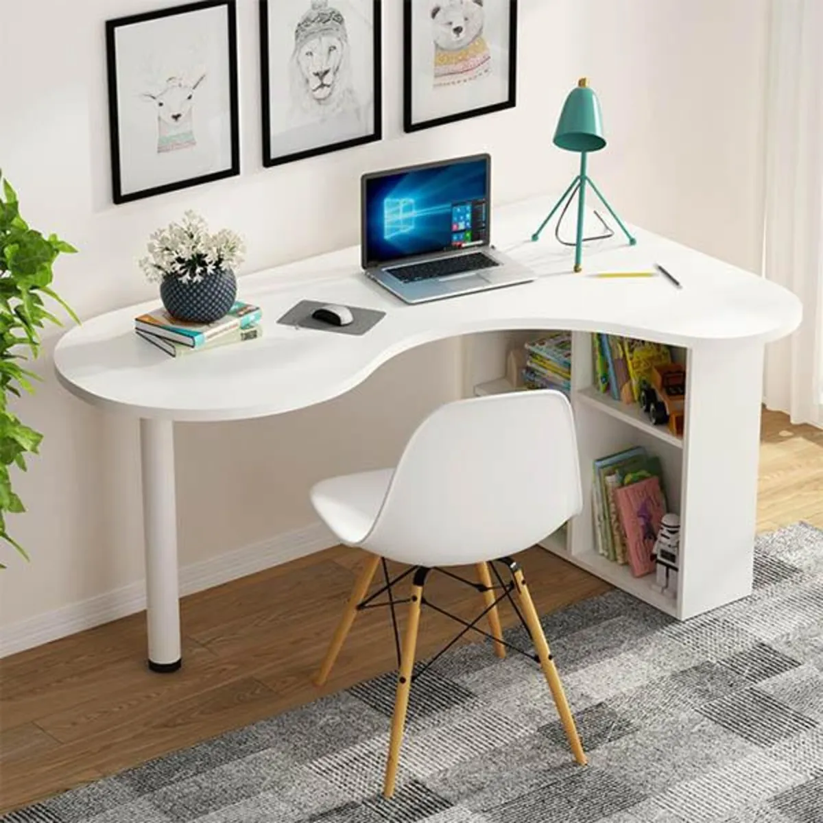 TU MESITA - Escritorio Aesthetic Romi Blanco TU MESITA